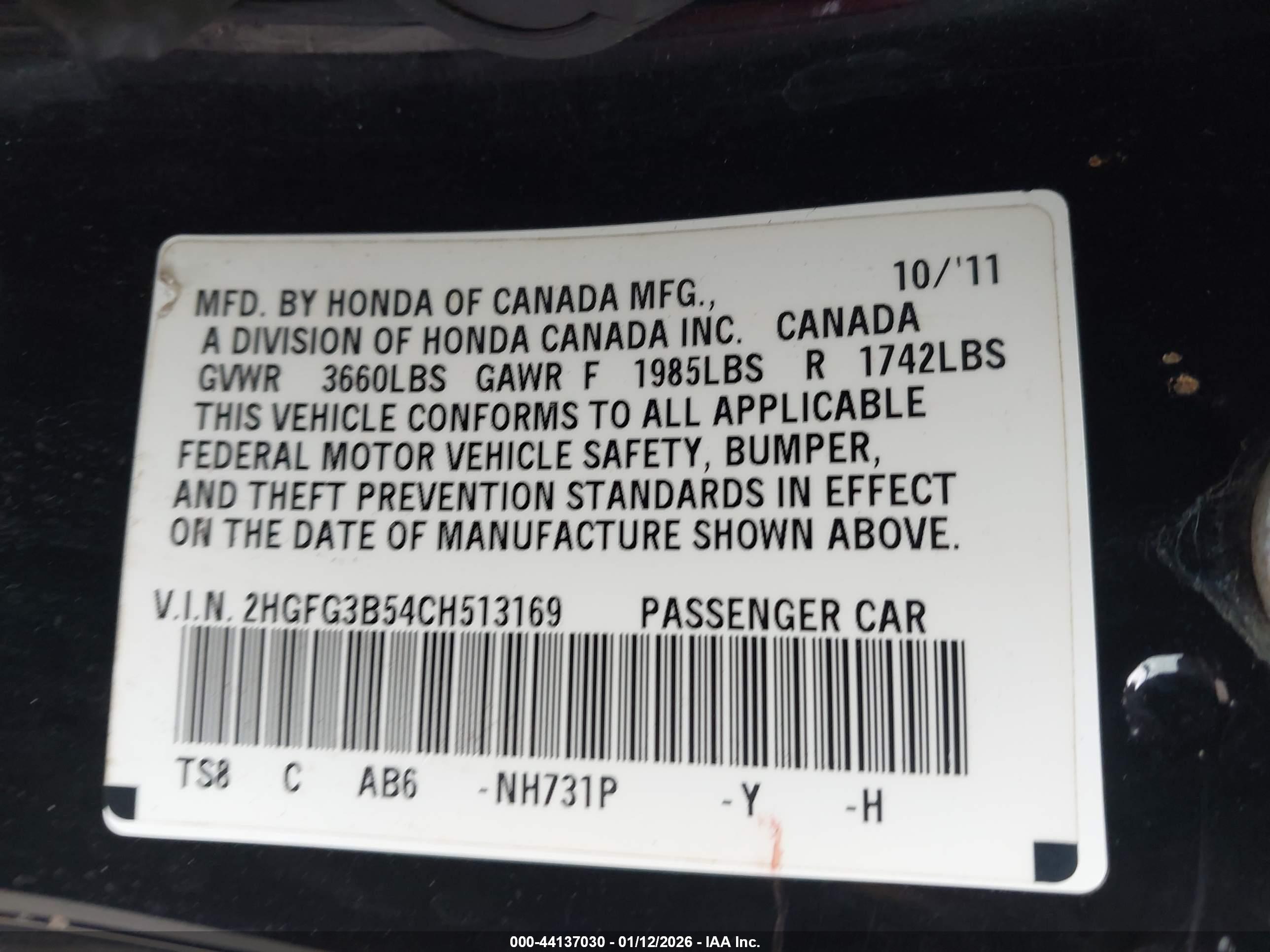 HONDA CIVIC image 9