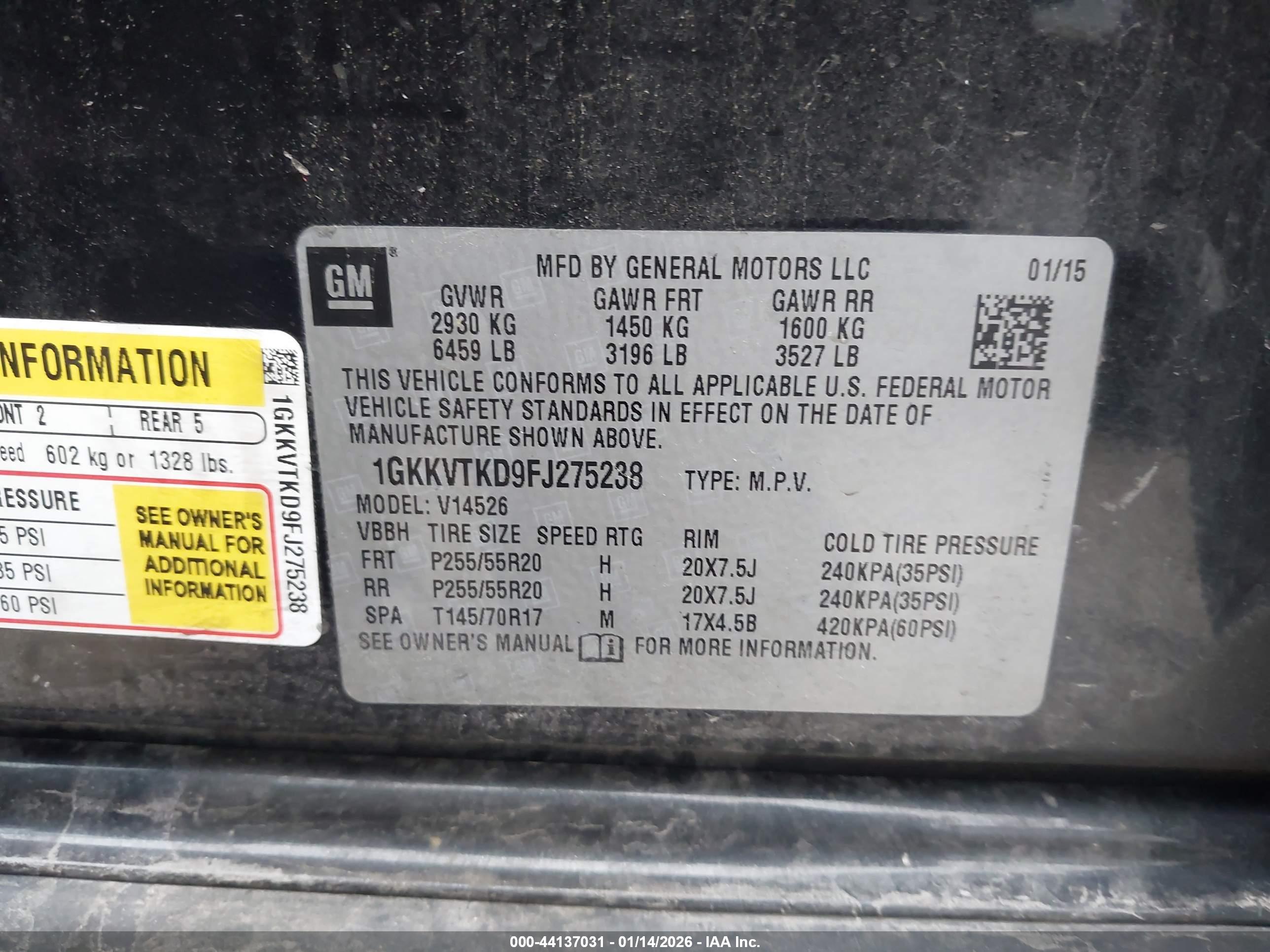 GMC ACADIA image 9
