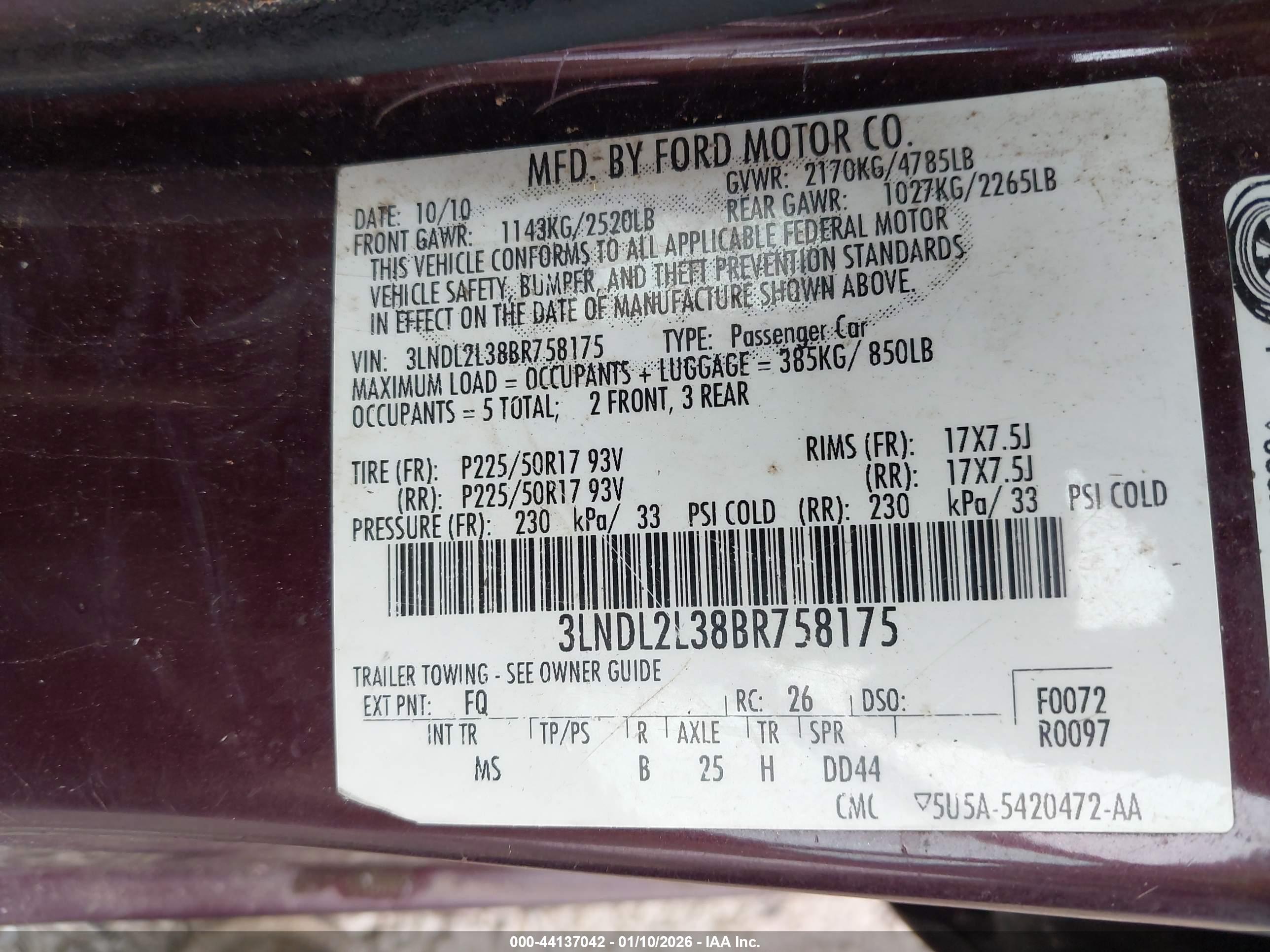 LINCOLN MKZ image 9