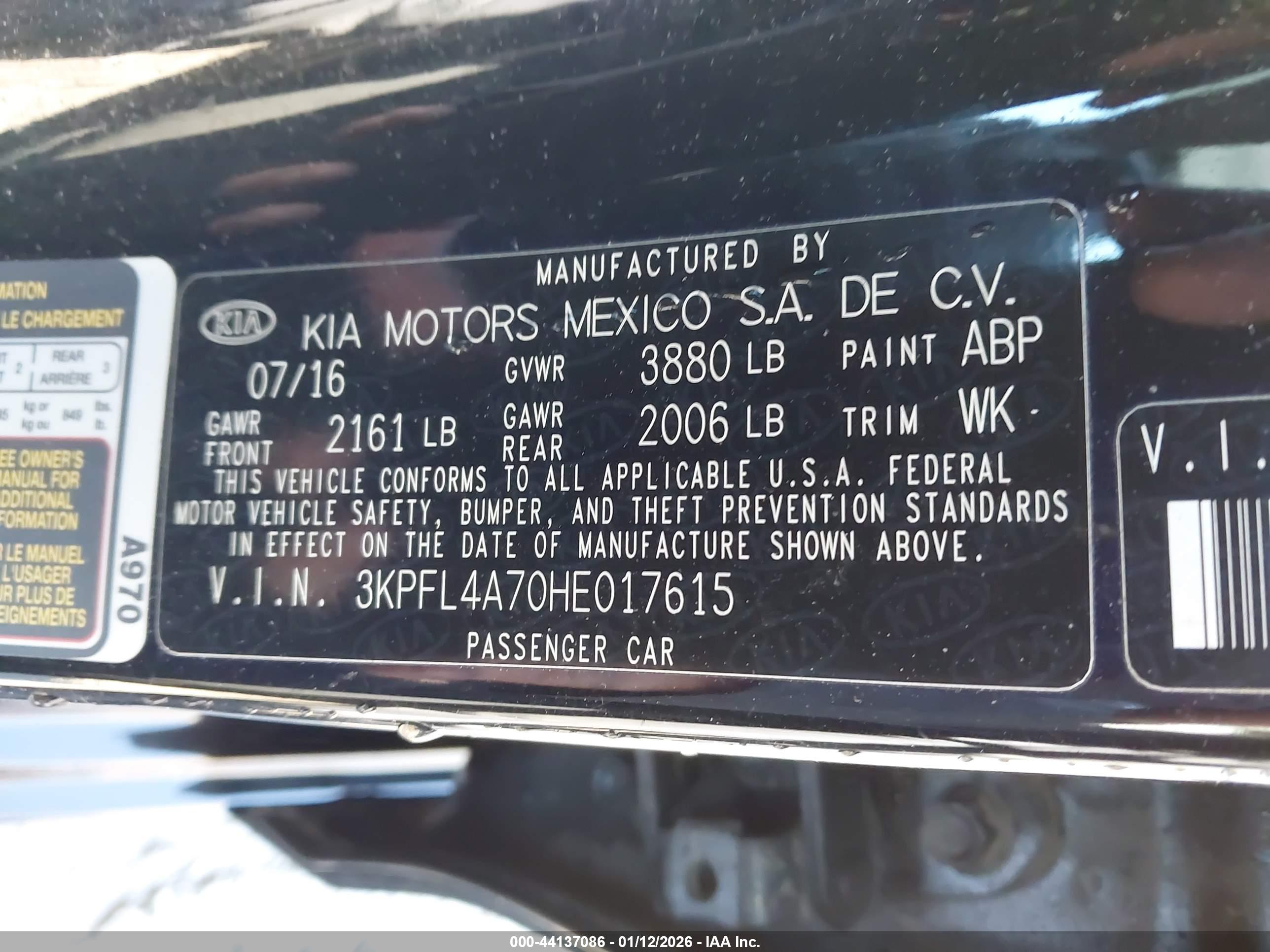 KIA FORTE image 9