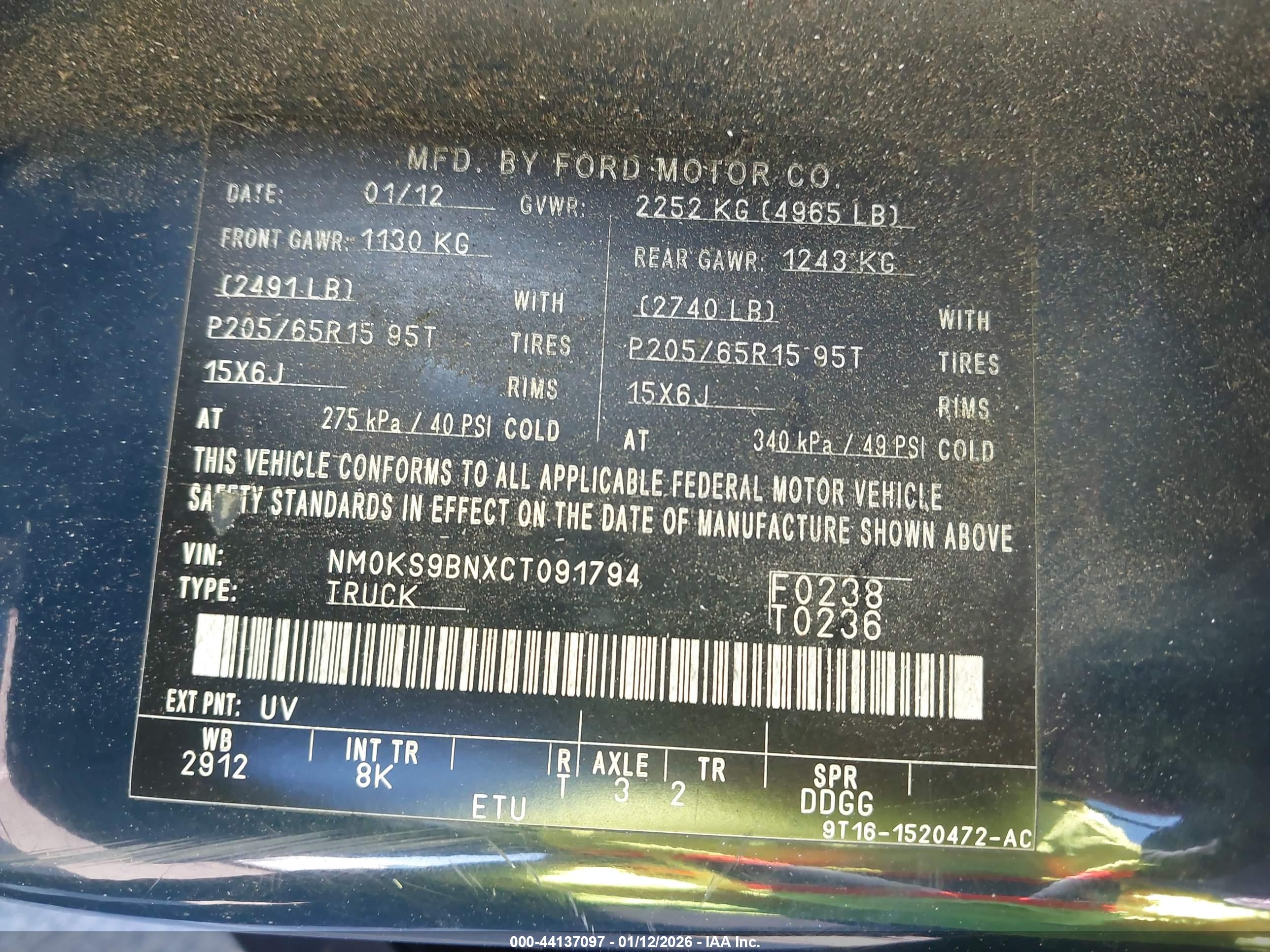 FORD TRANSIT image 9