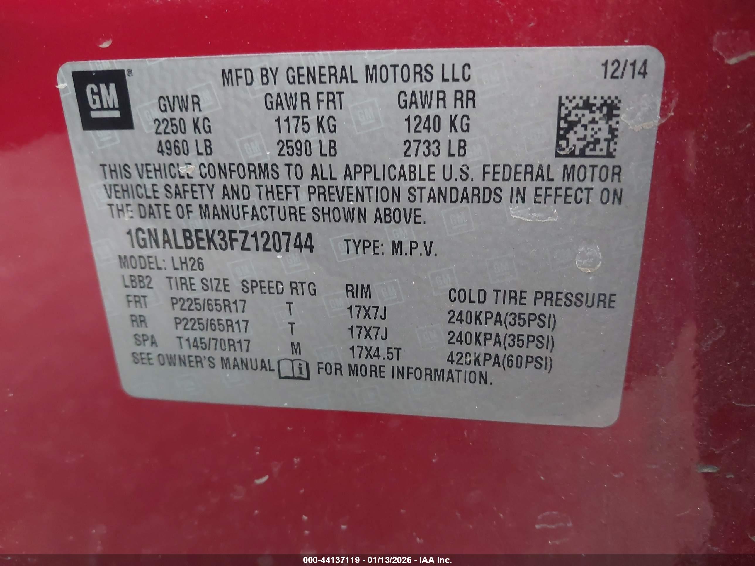 CHEVROLET EQUINOX image 9