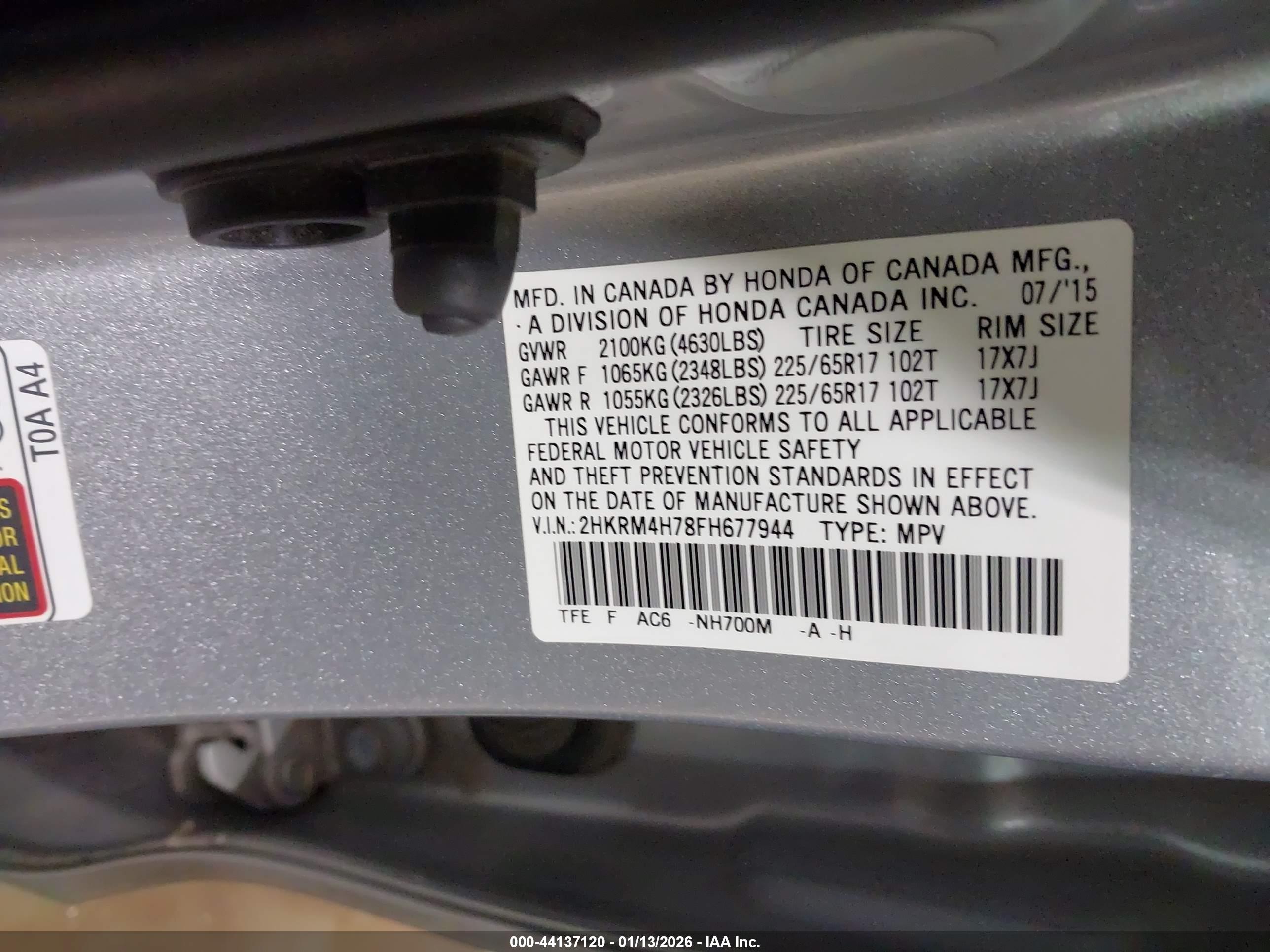 HONDA CR-V image 9