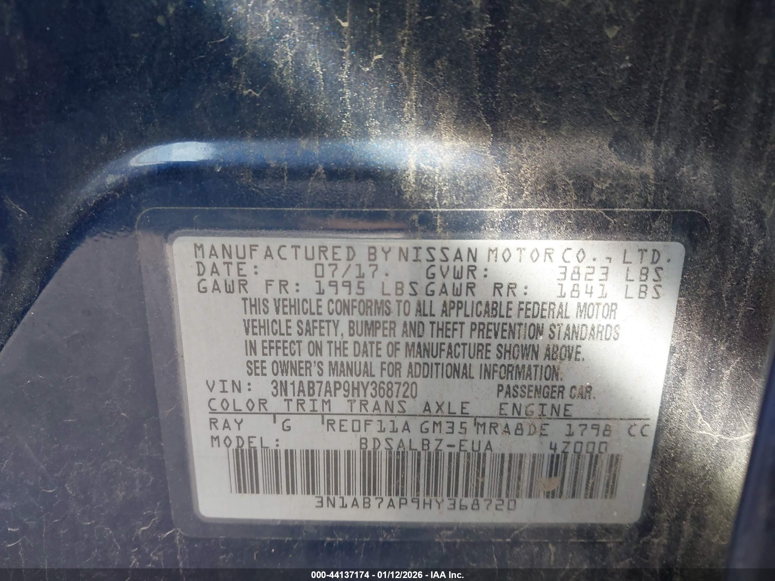 NISSAN SENTRA image 9