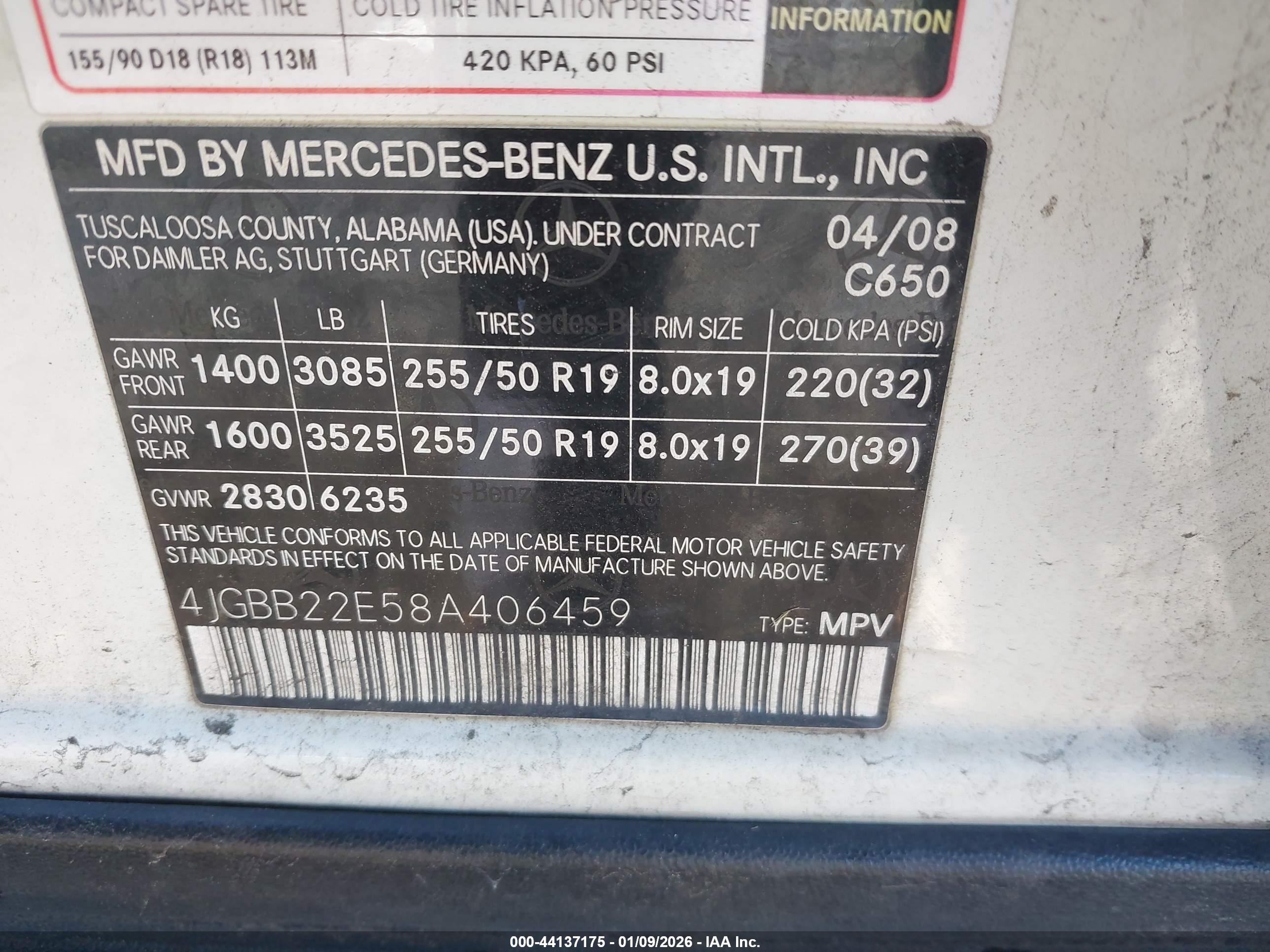 MERCEDES-BENZ ML image 9