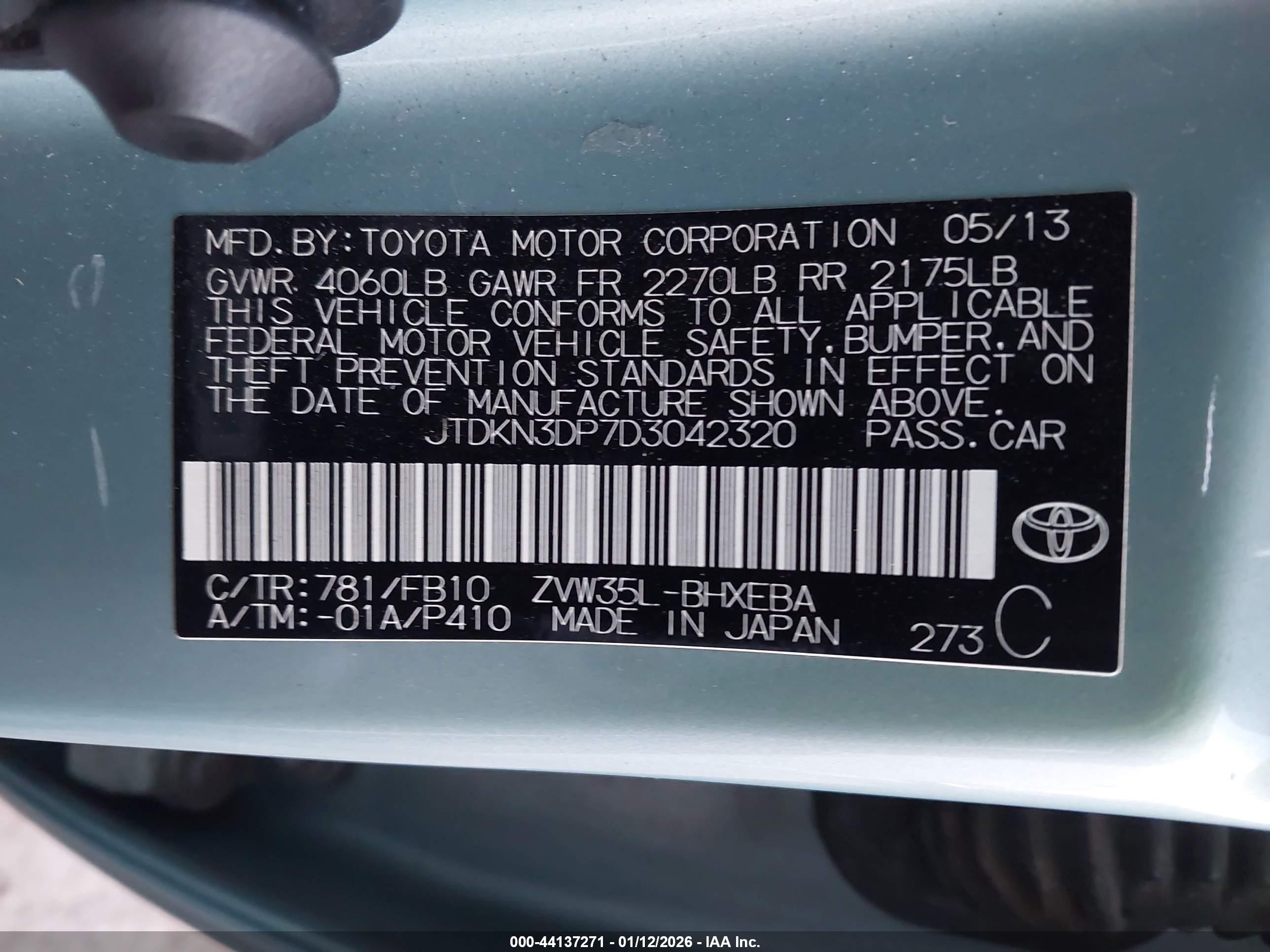 TOYOTA PRIUS image 9