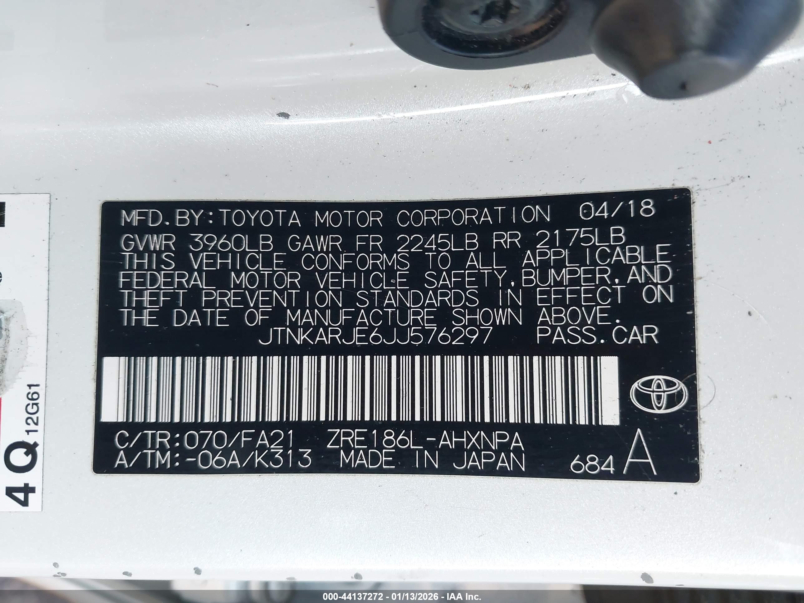 TOYOTA COROLLA image 9