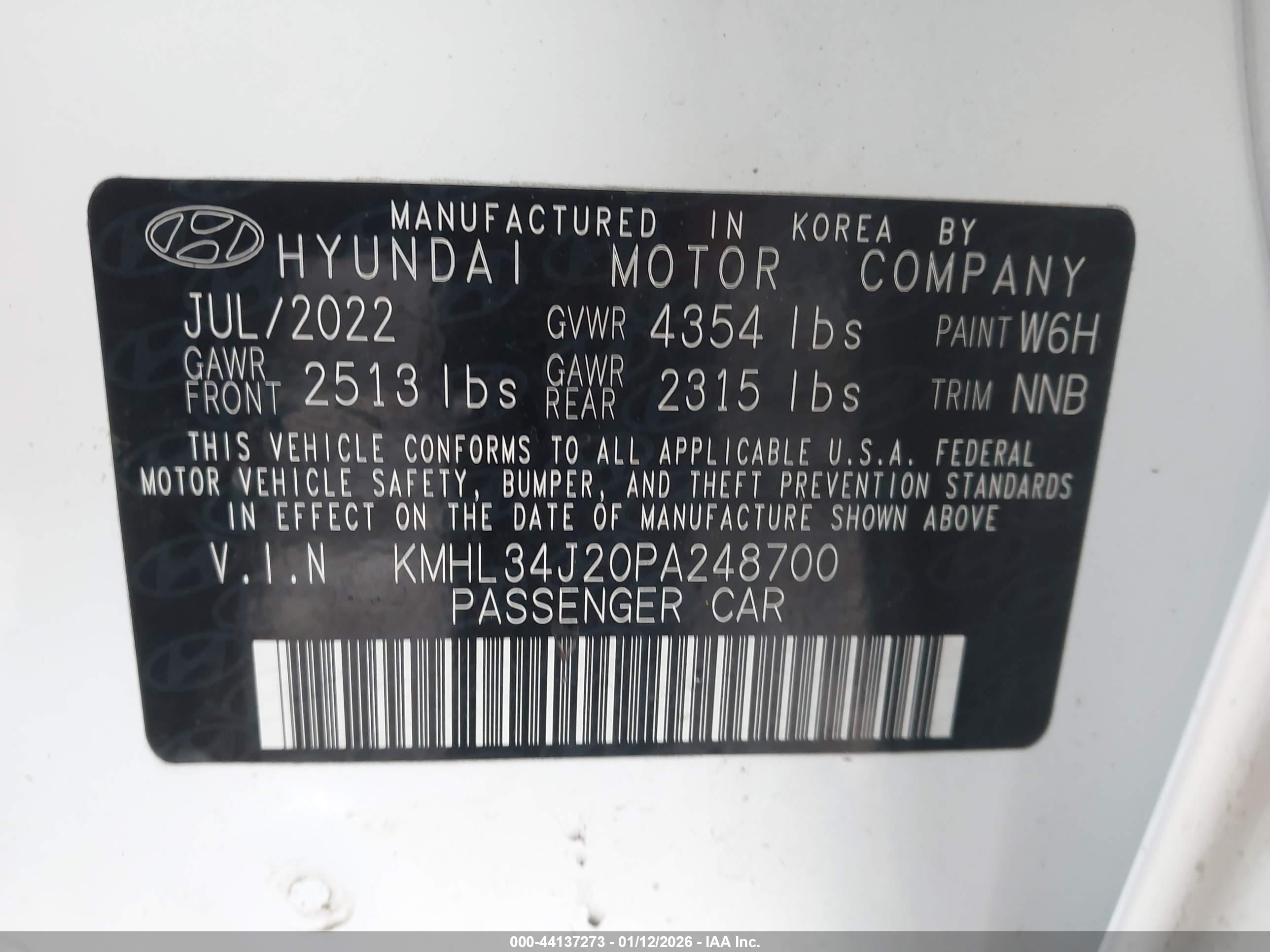 HYUNDAI SONATA image 9