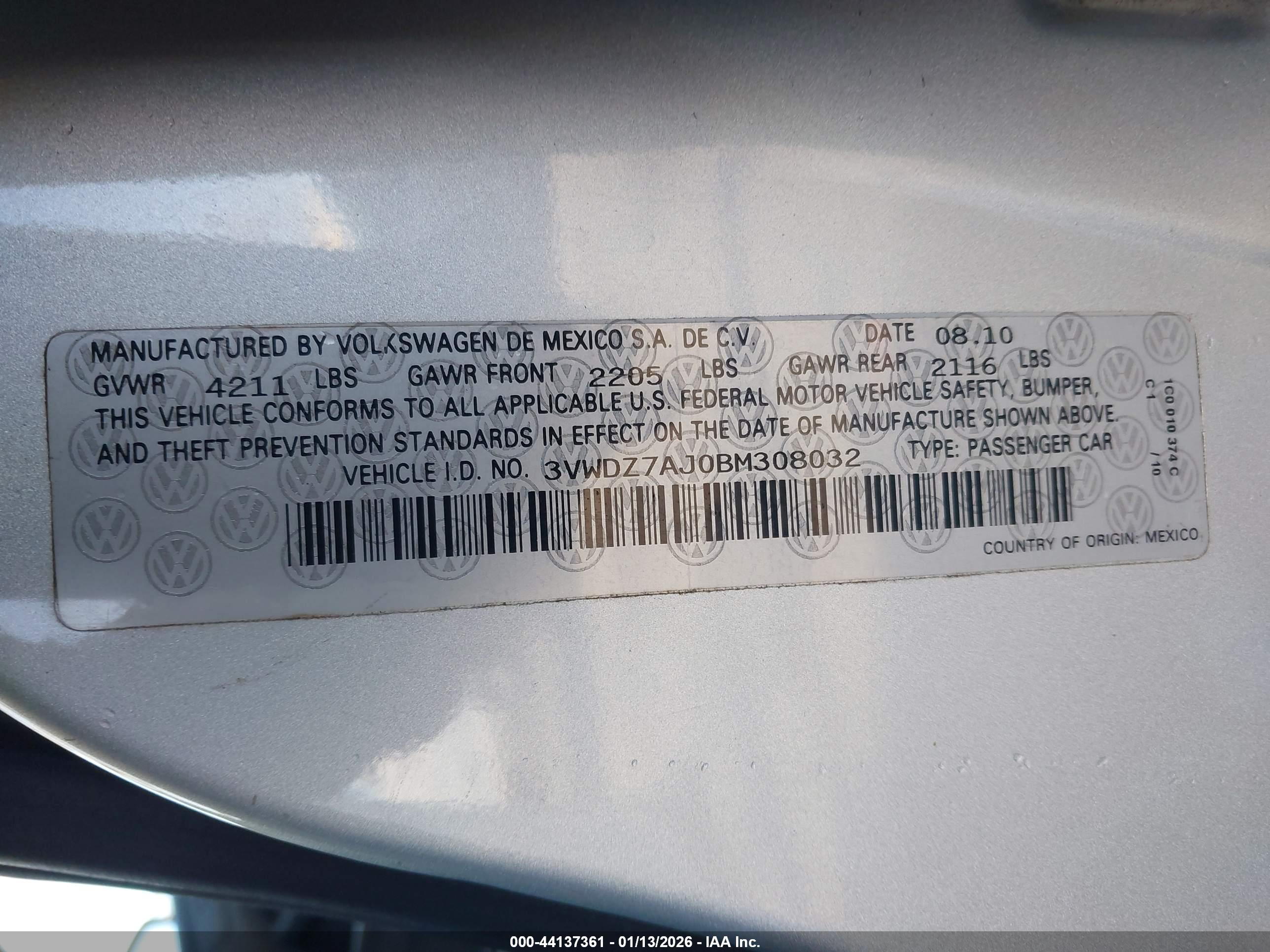 VOLKSWAGEN JETTA image 9