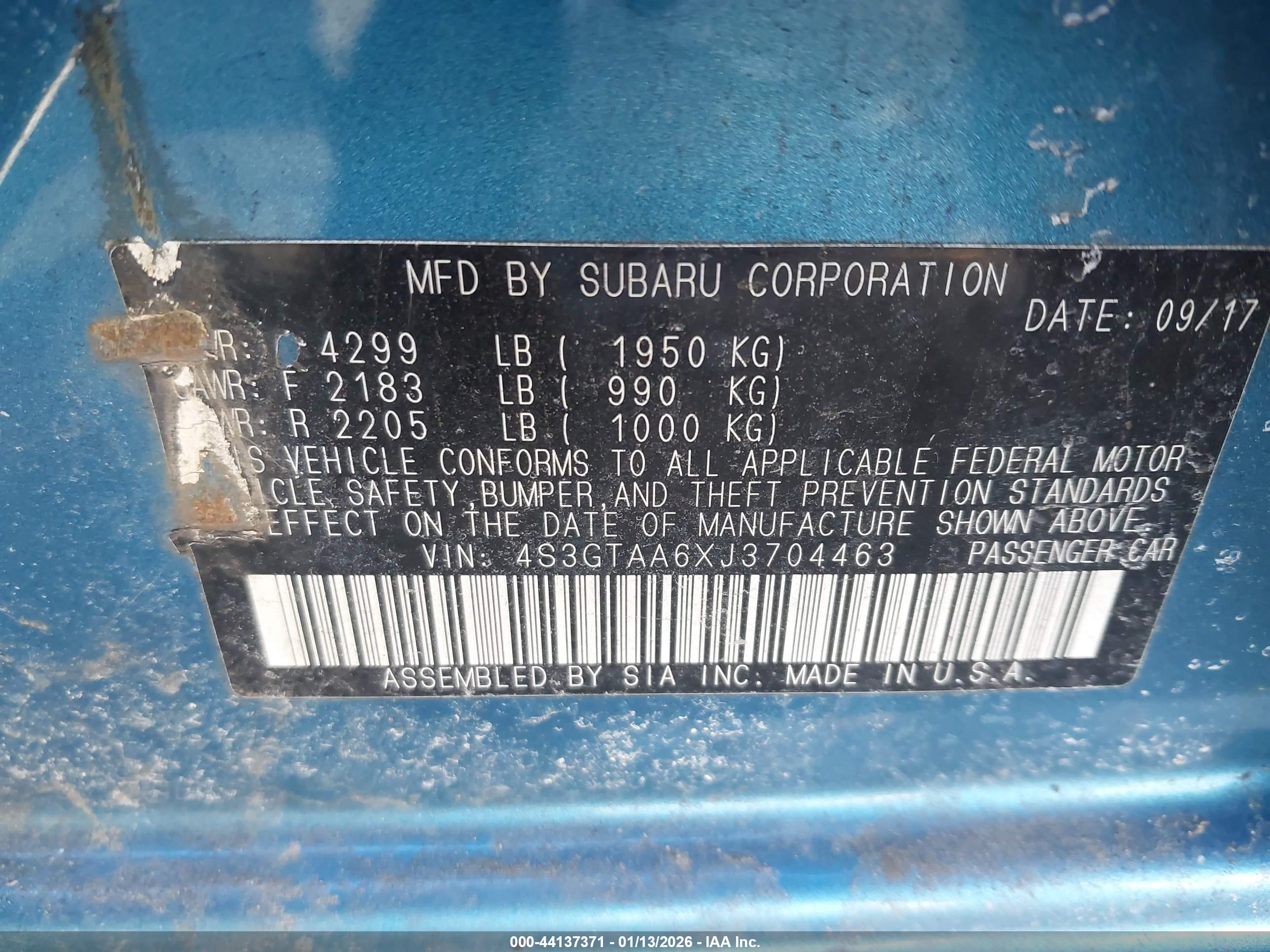 SUBARU IMPREZA image 9