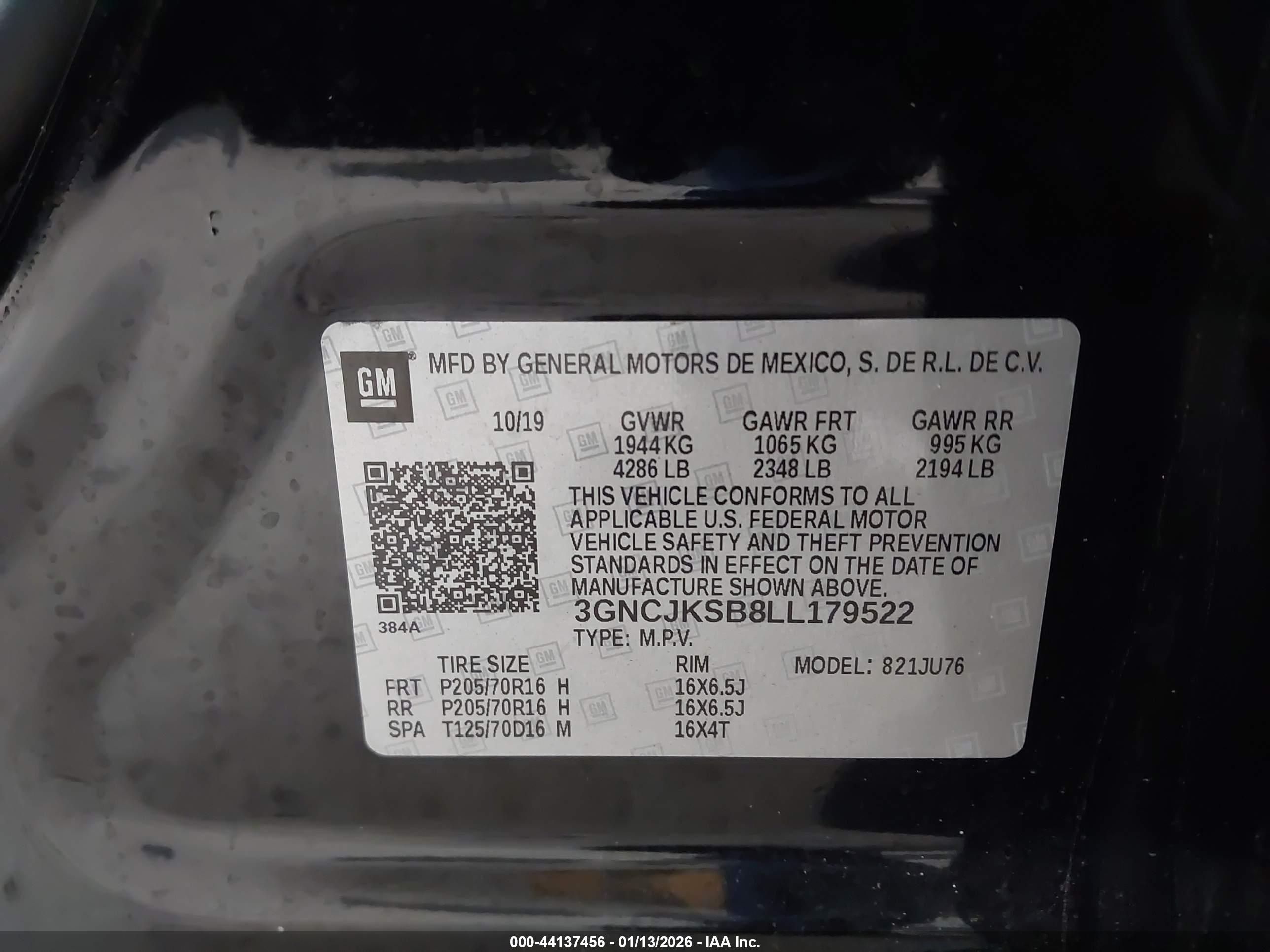 CHEVROLET TRAX image 9