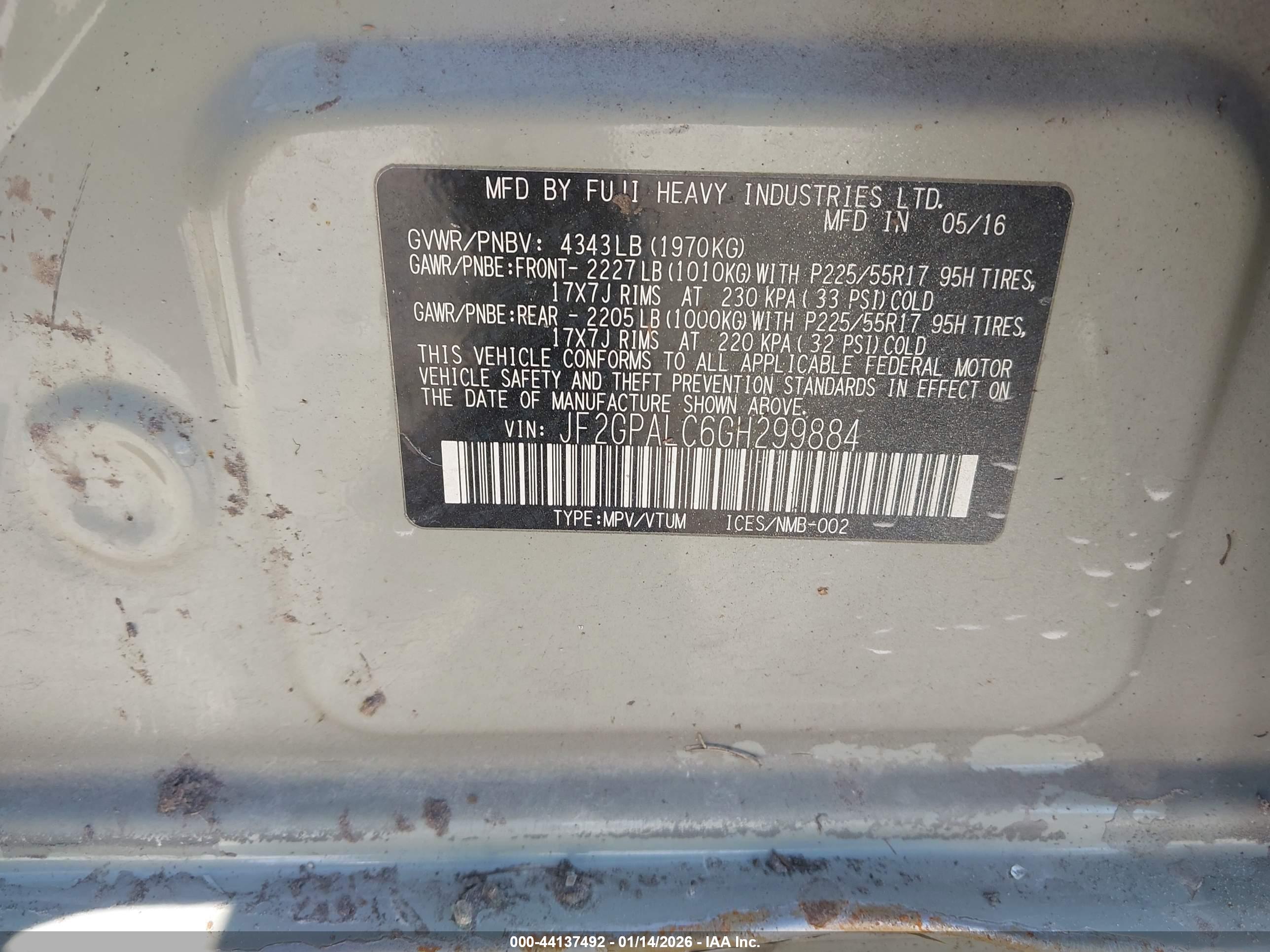 SUBARU CROSSTREK image 9