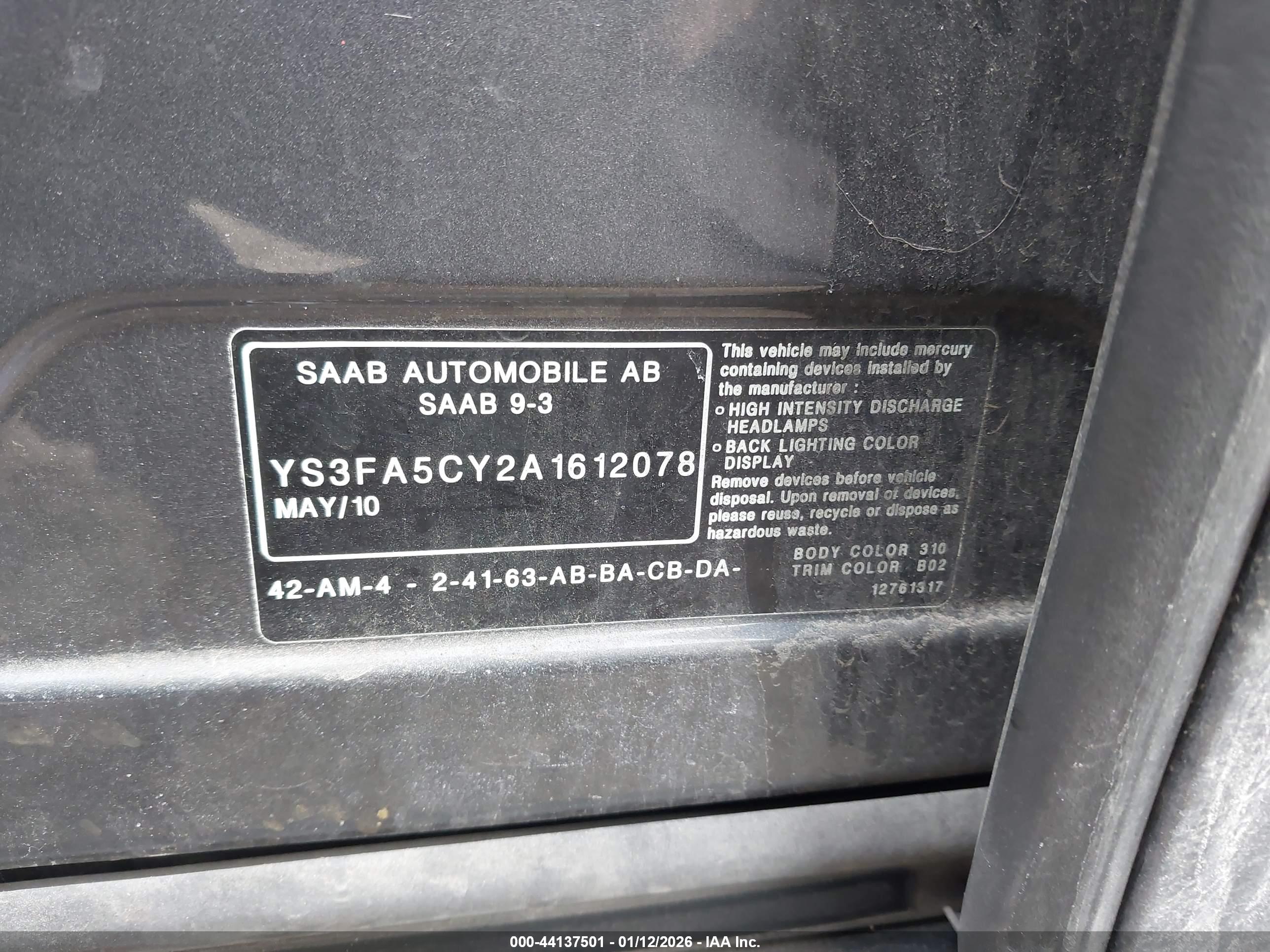 SAAB 9-3 image 9