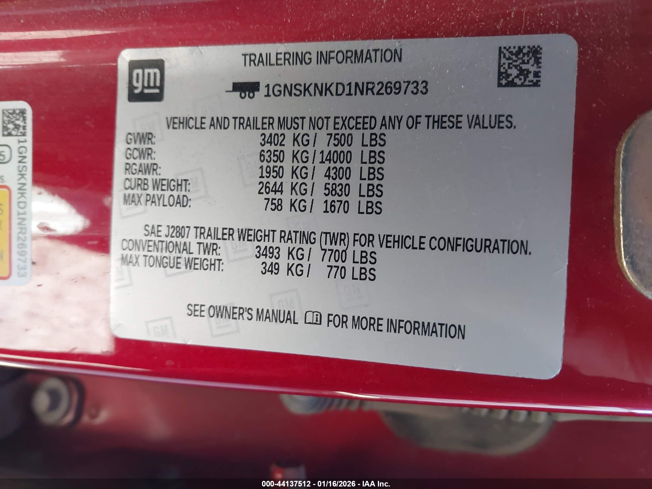 CHEVROLET TAHOE image 9