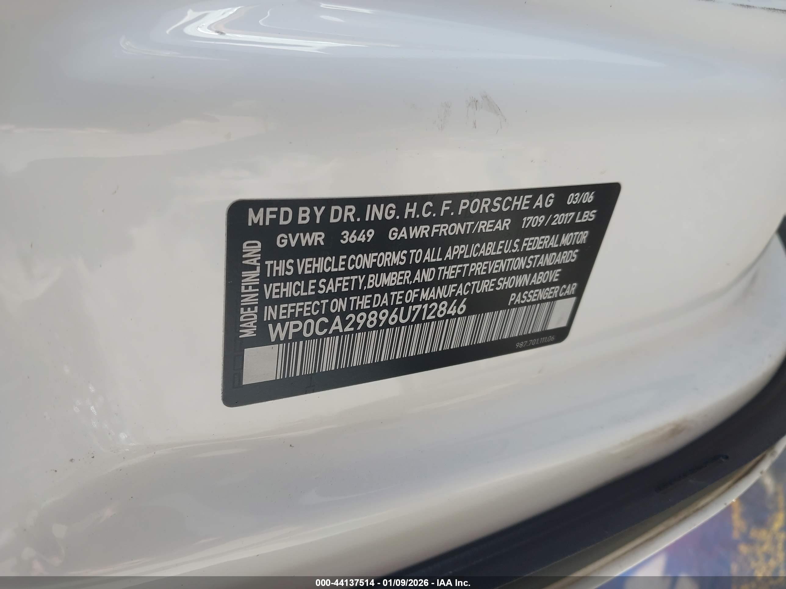 PORSCHE BOXSTER image 9