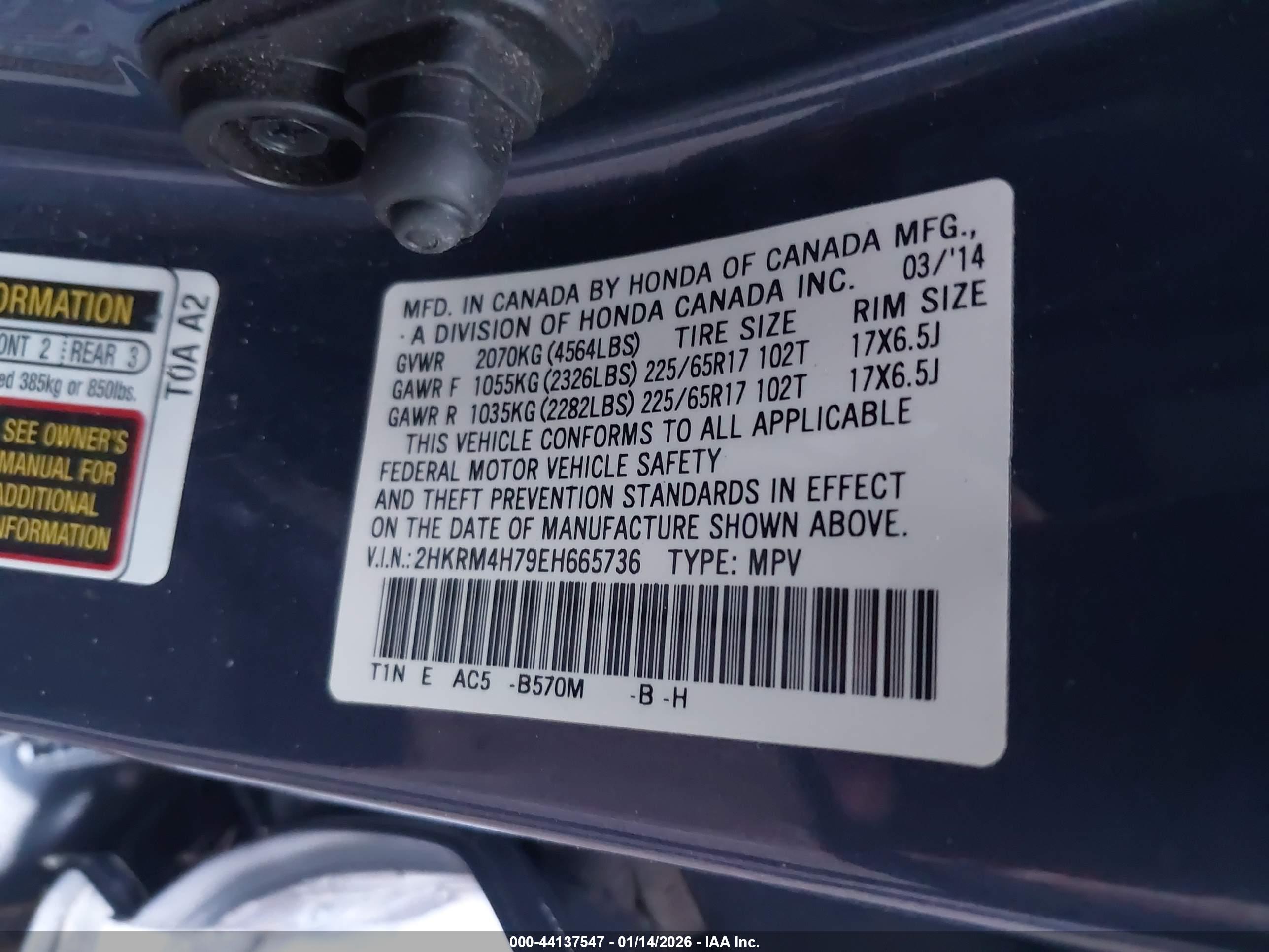 HONDA CR-V image 9