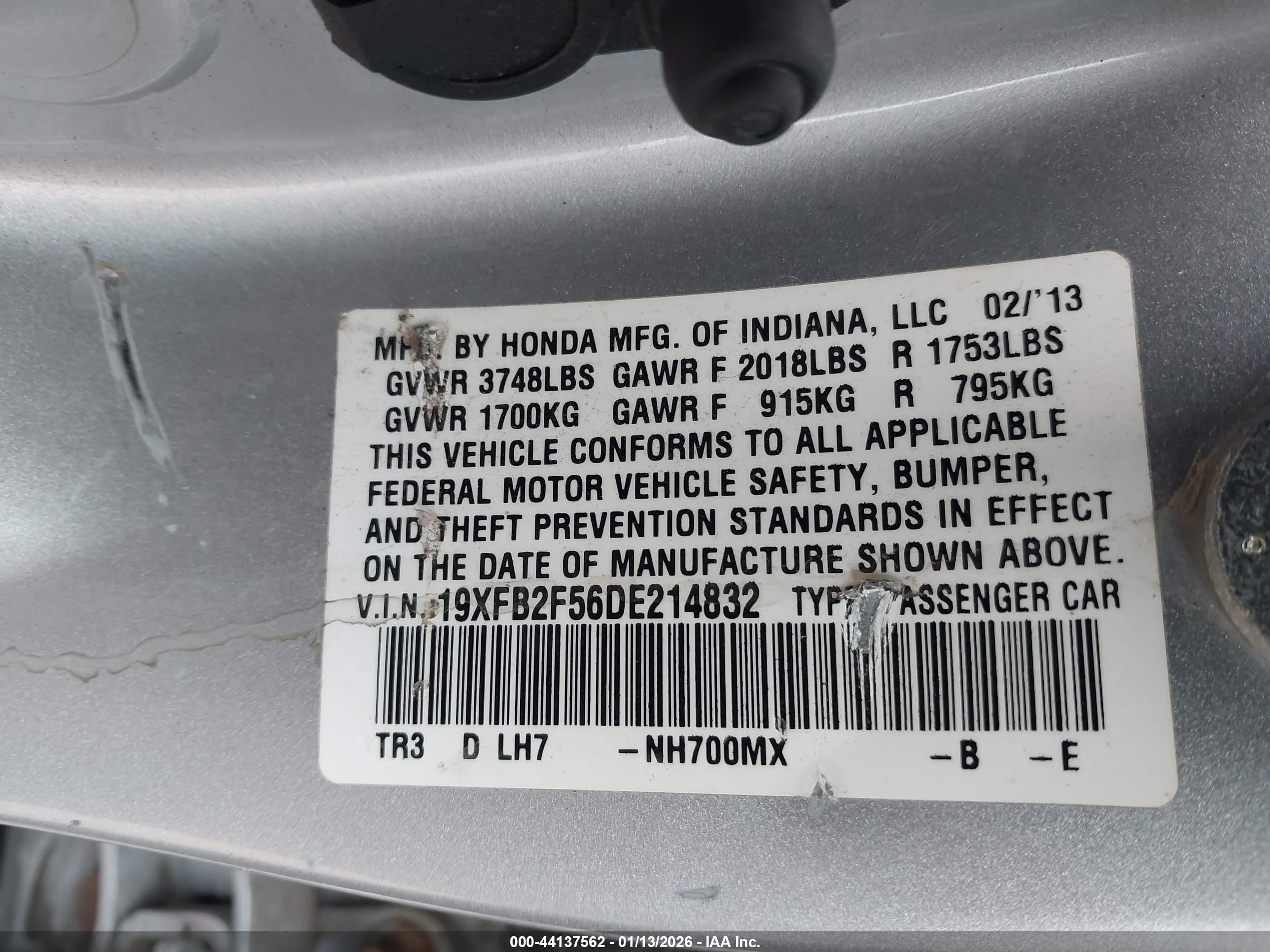 HONDA CIVIC image 9