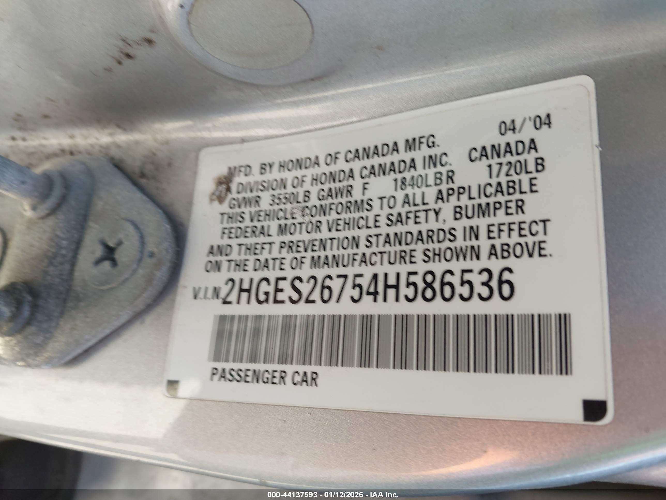 HONDA CIVIC image 9
