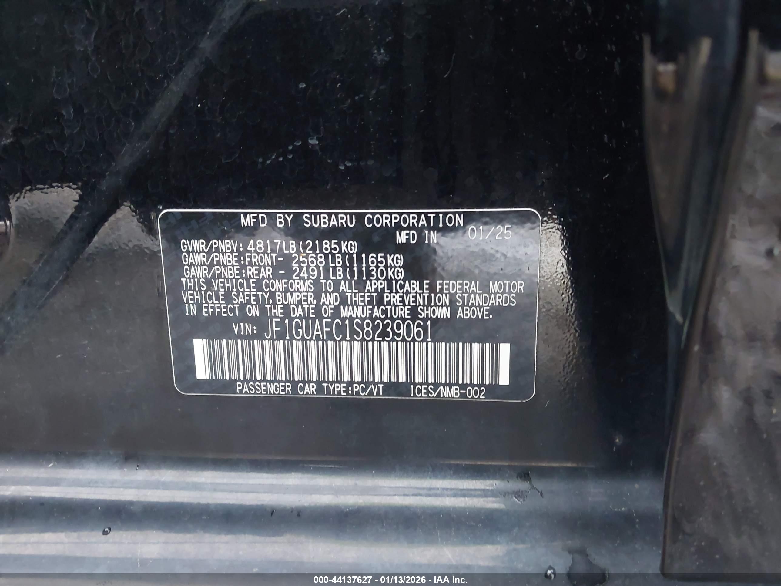 SUBARU IMPREZA image 9