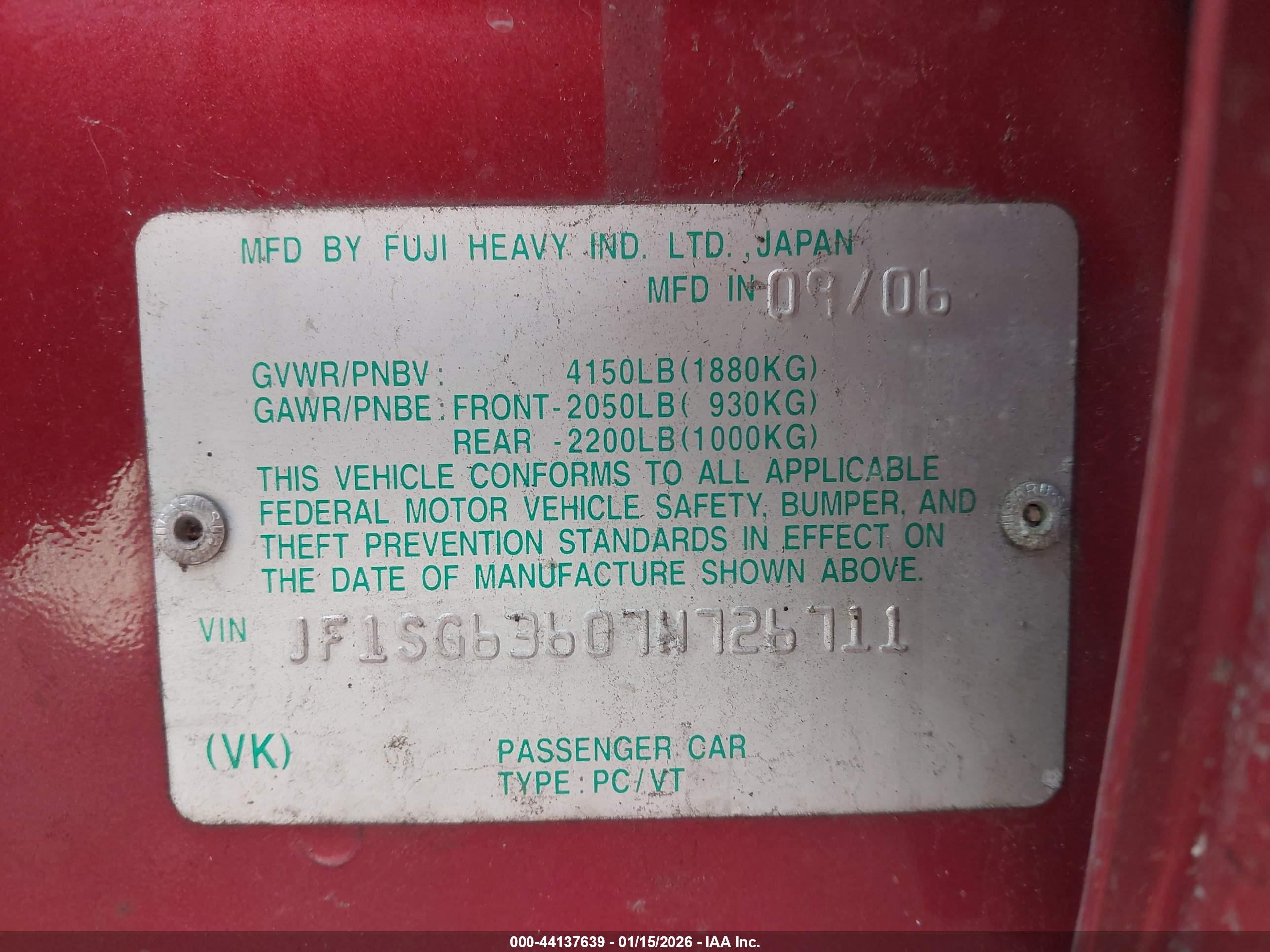 SUBARU FORESTER image 9