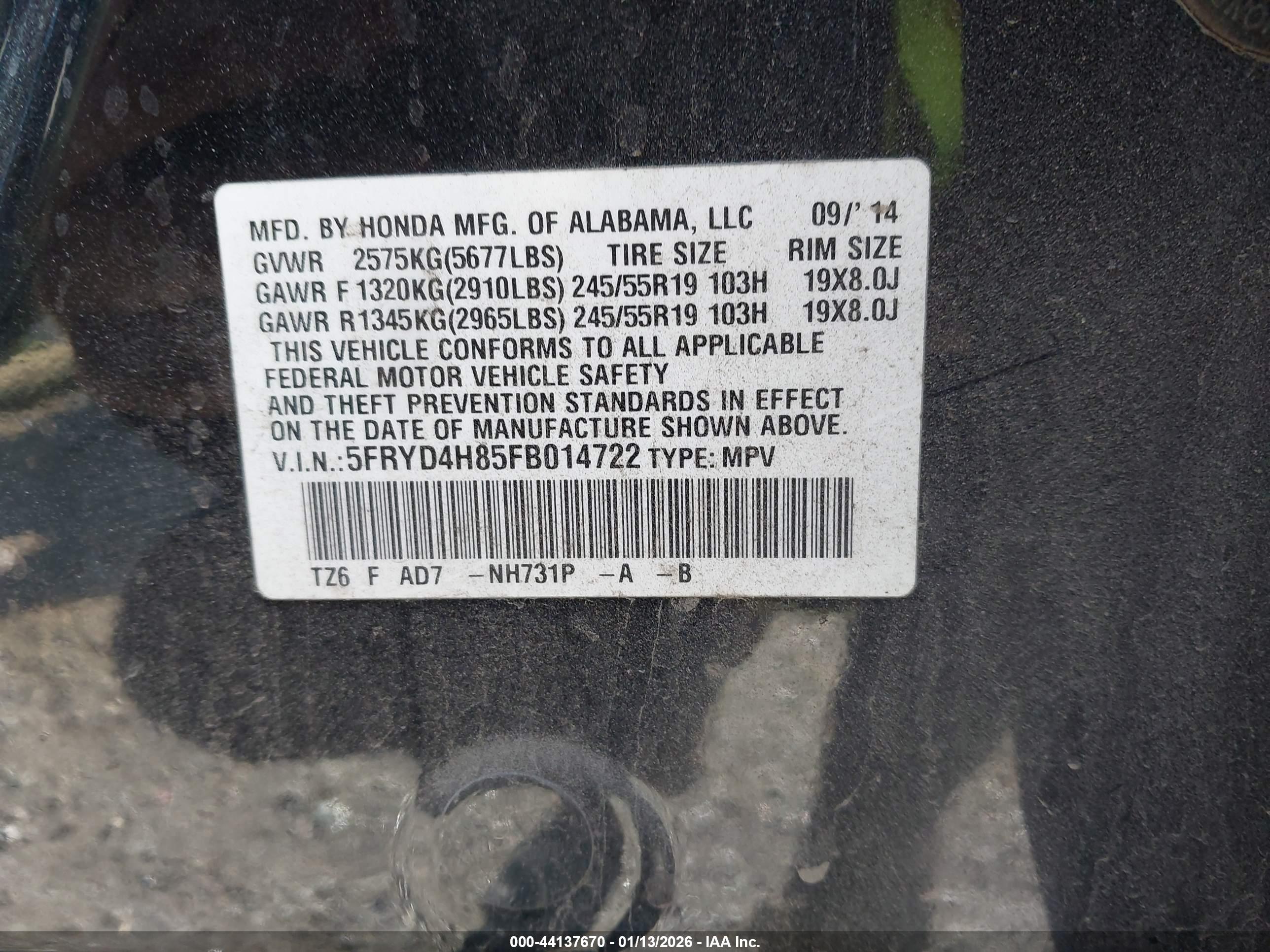ACURA MDX image 9