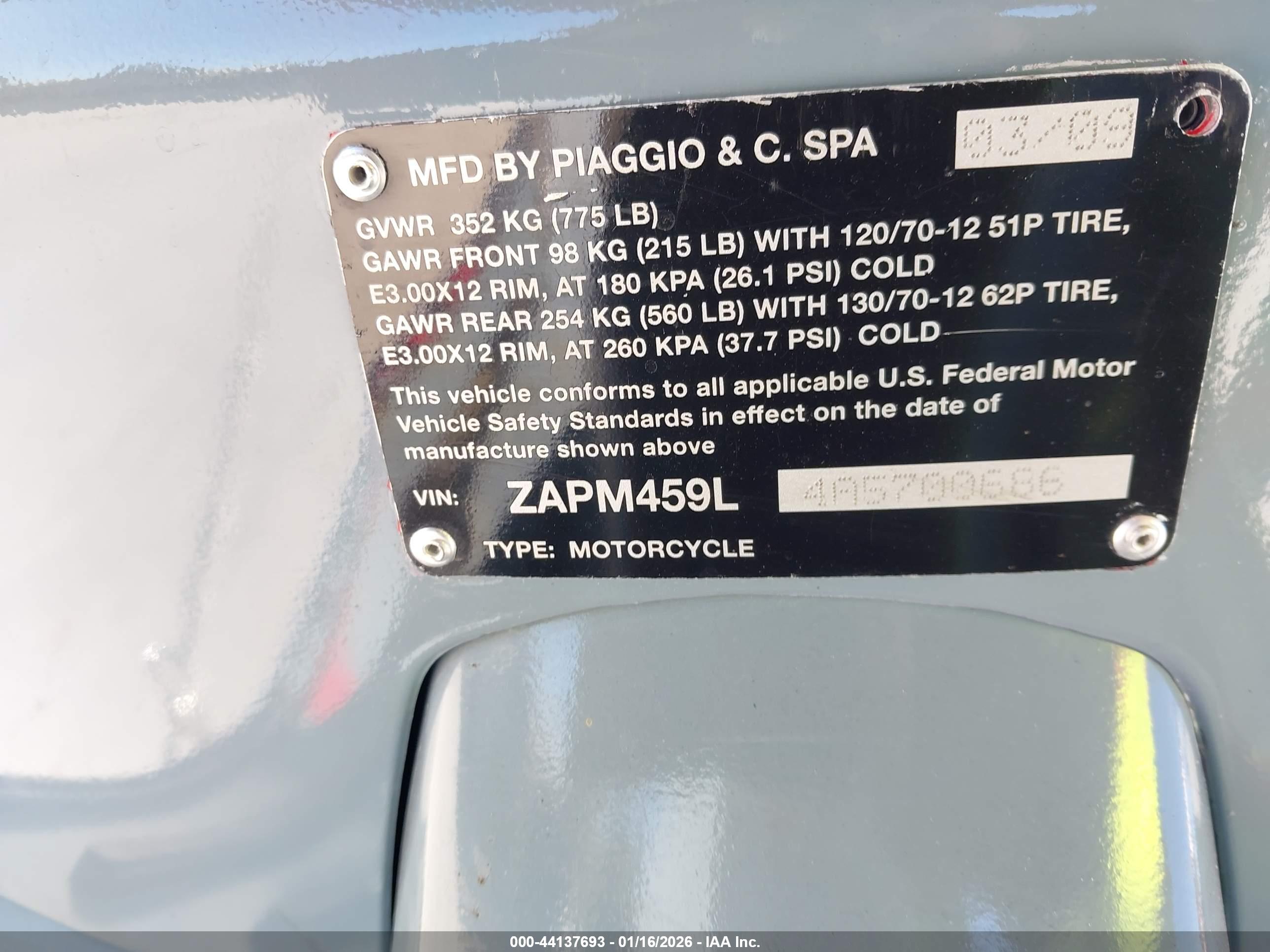 VESPA GTS image 10