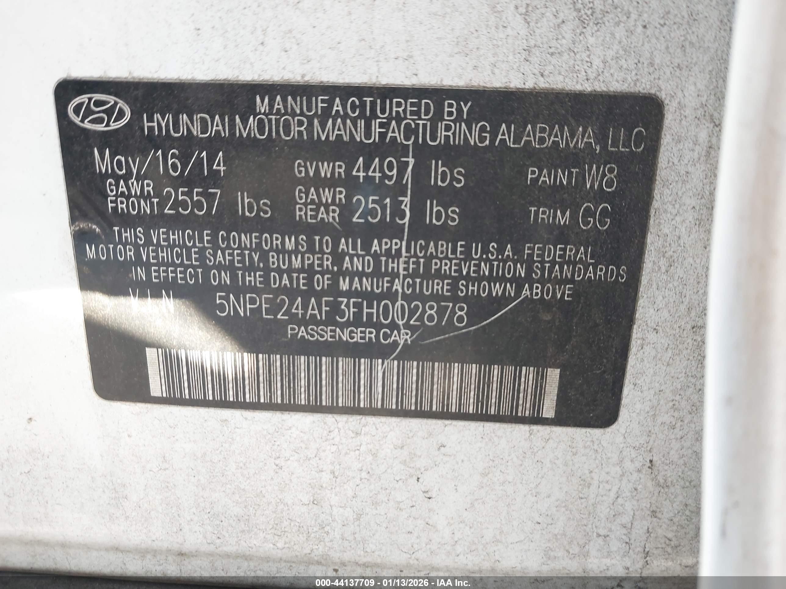HYUNDAI SONATA image 9