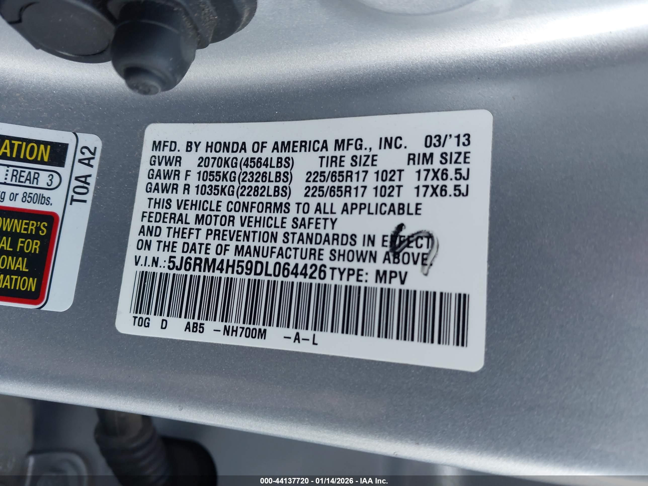 HONDA CR-V image 9