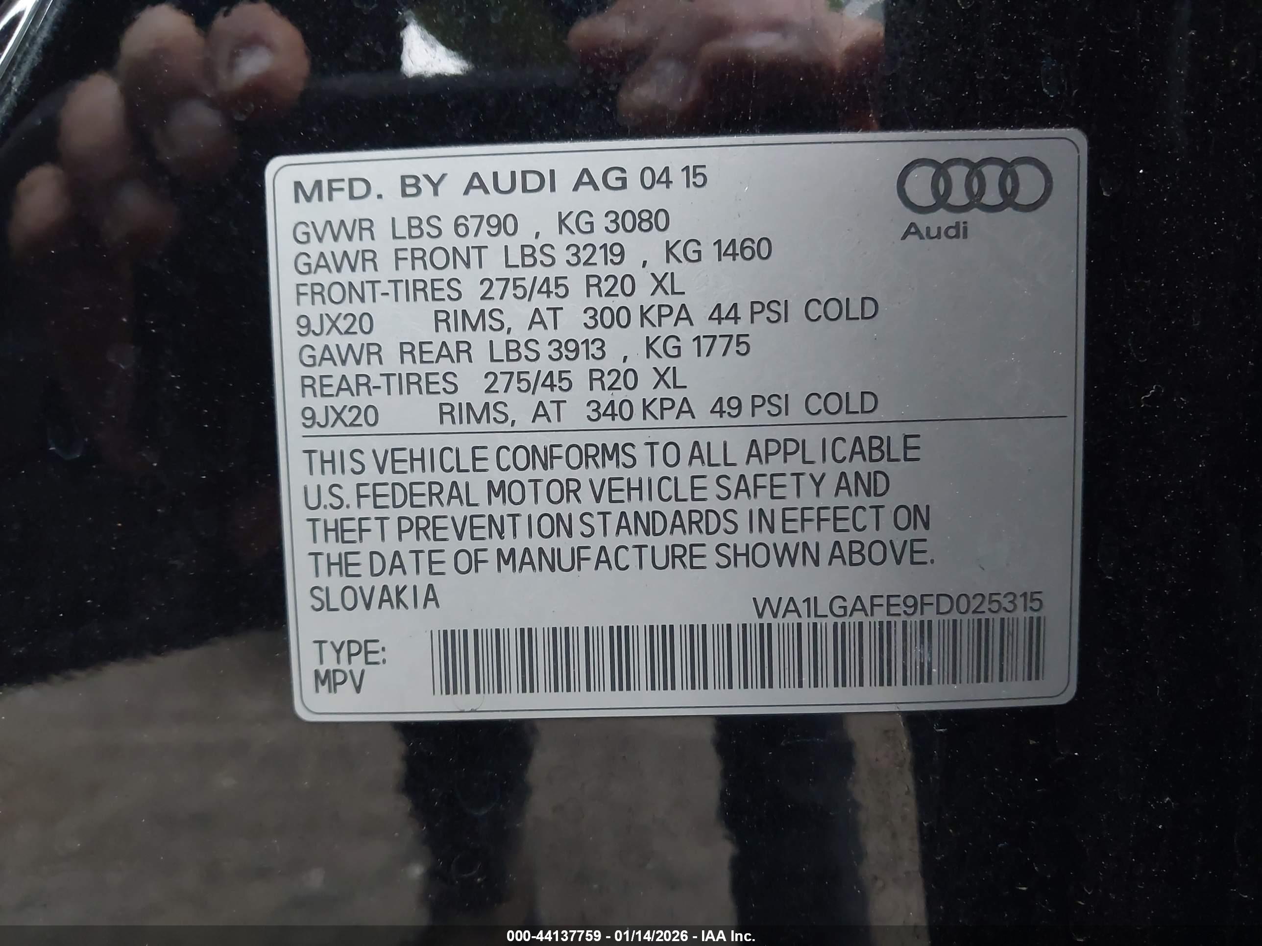 AUDI Q7 image 9