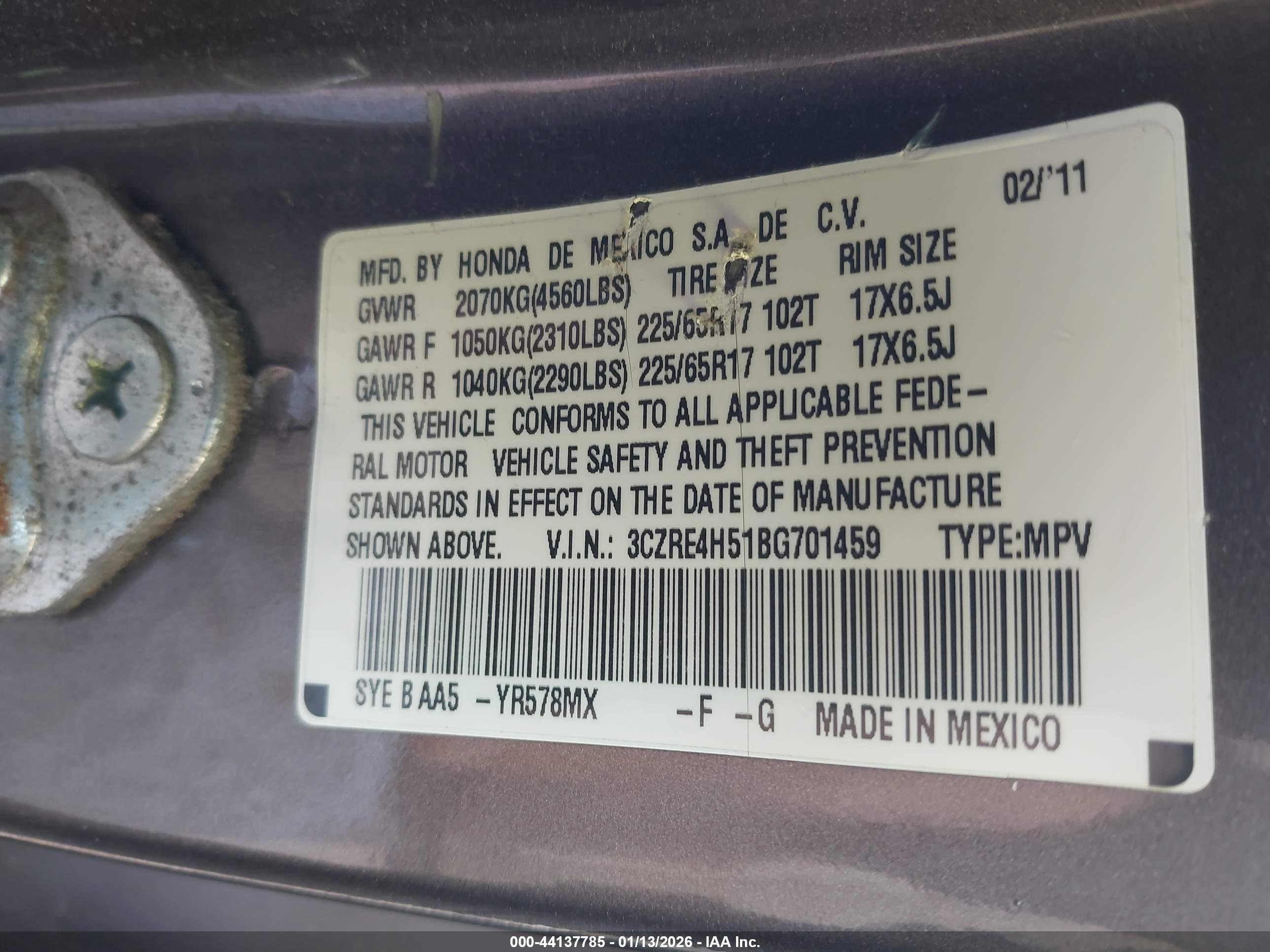 HONDA CR-V image 9