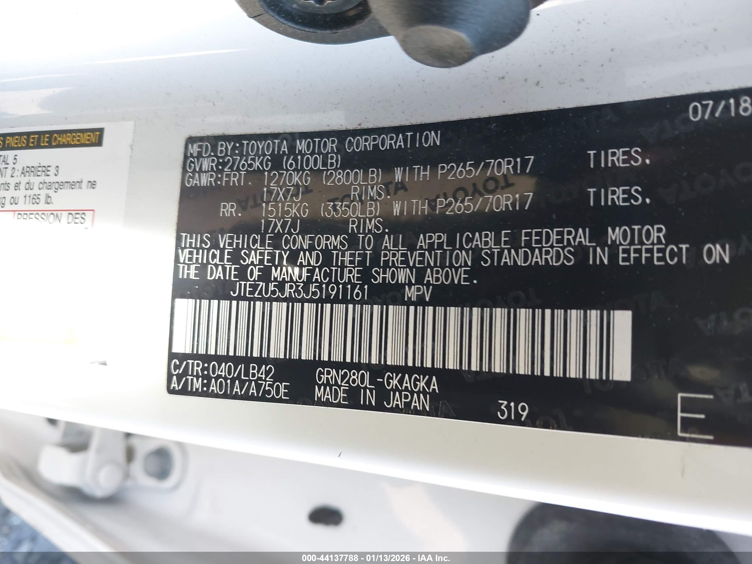 TOYOTA 4RUNNER image 9