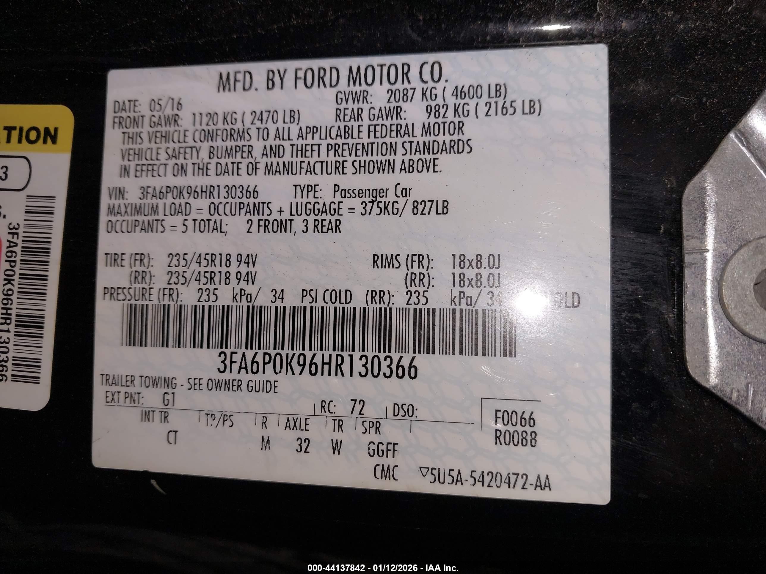 FORD FUSION image 9