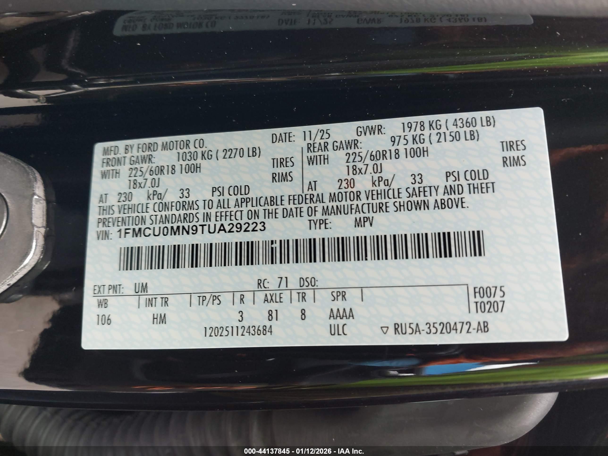 FORD ESCAPE image 9