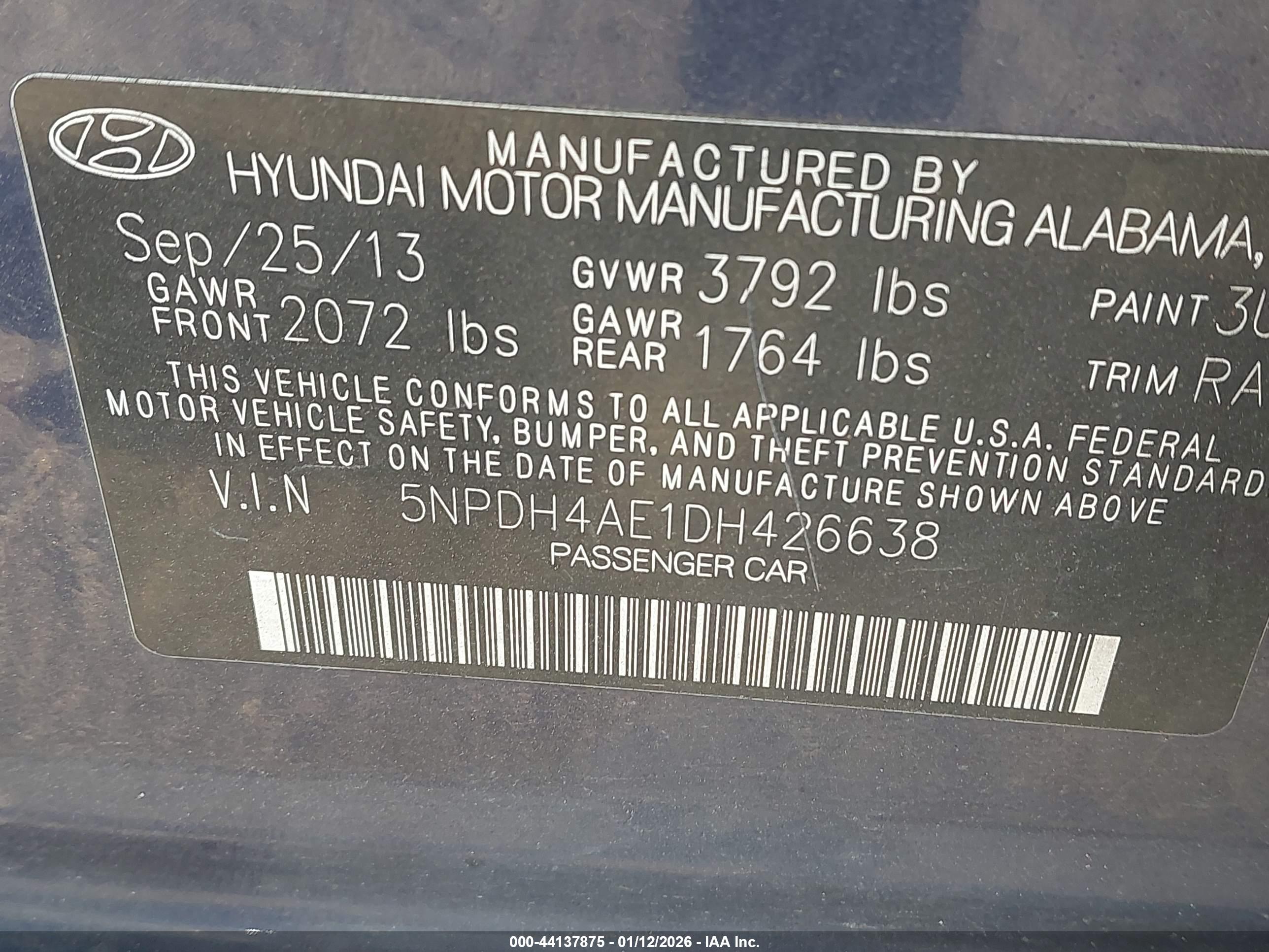 HYUNDAI ELANTRA image 9