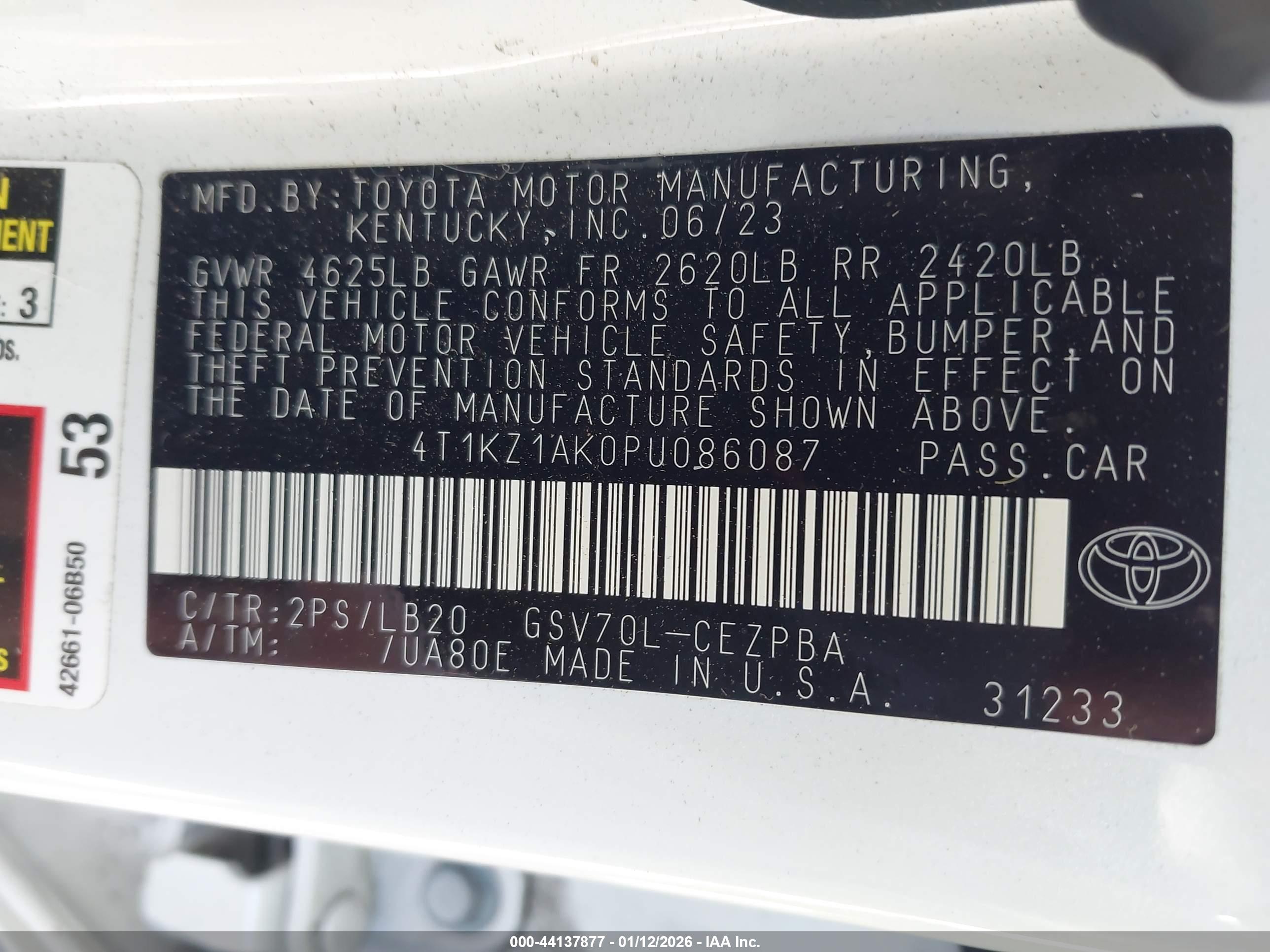 TOYOTA CAMRY image 9
