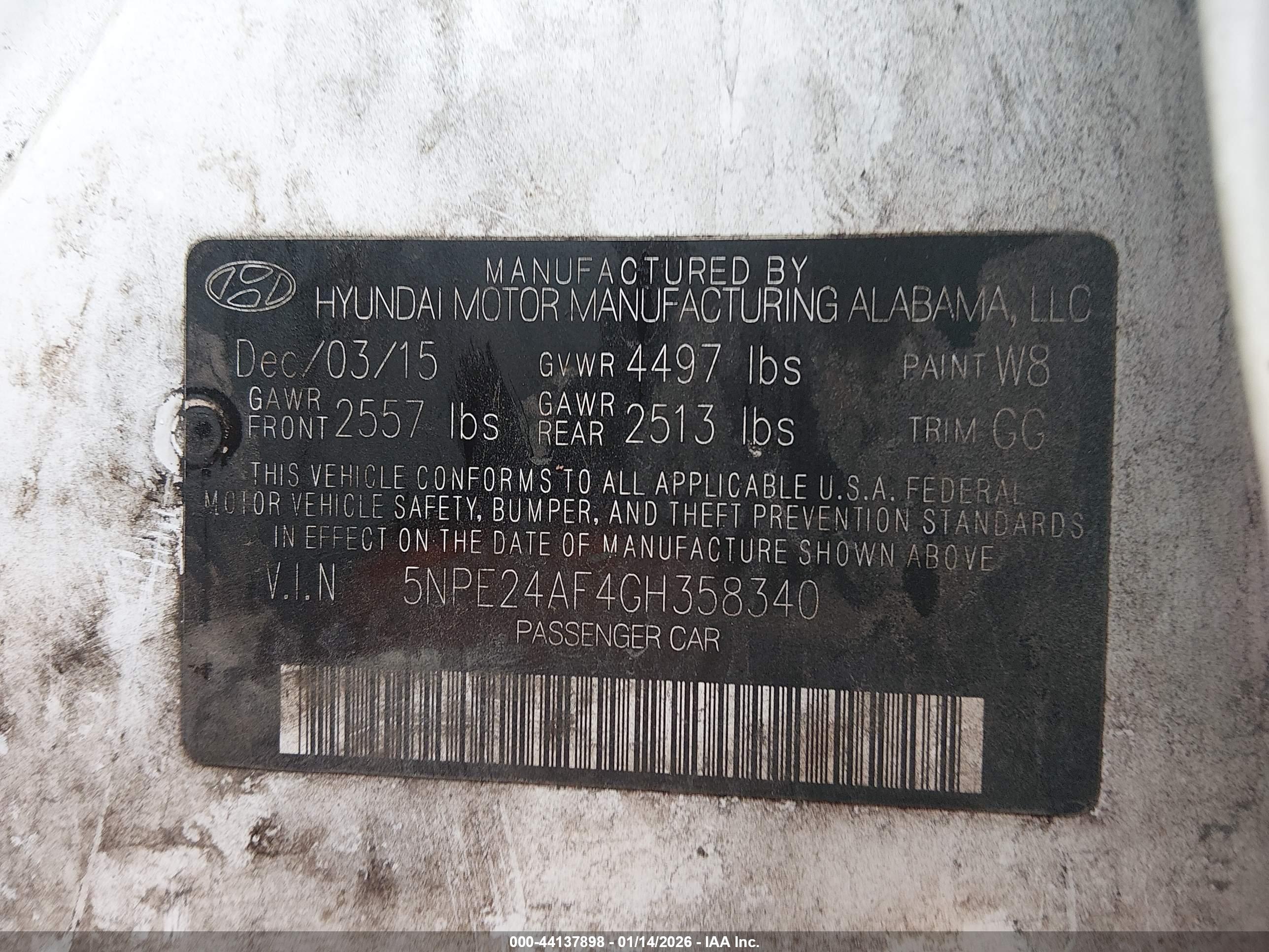 HYUNDAI SONATA image 9