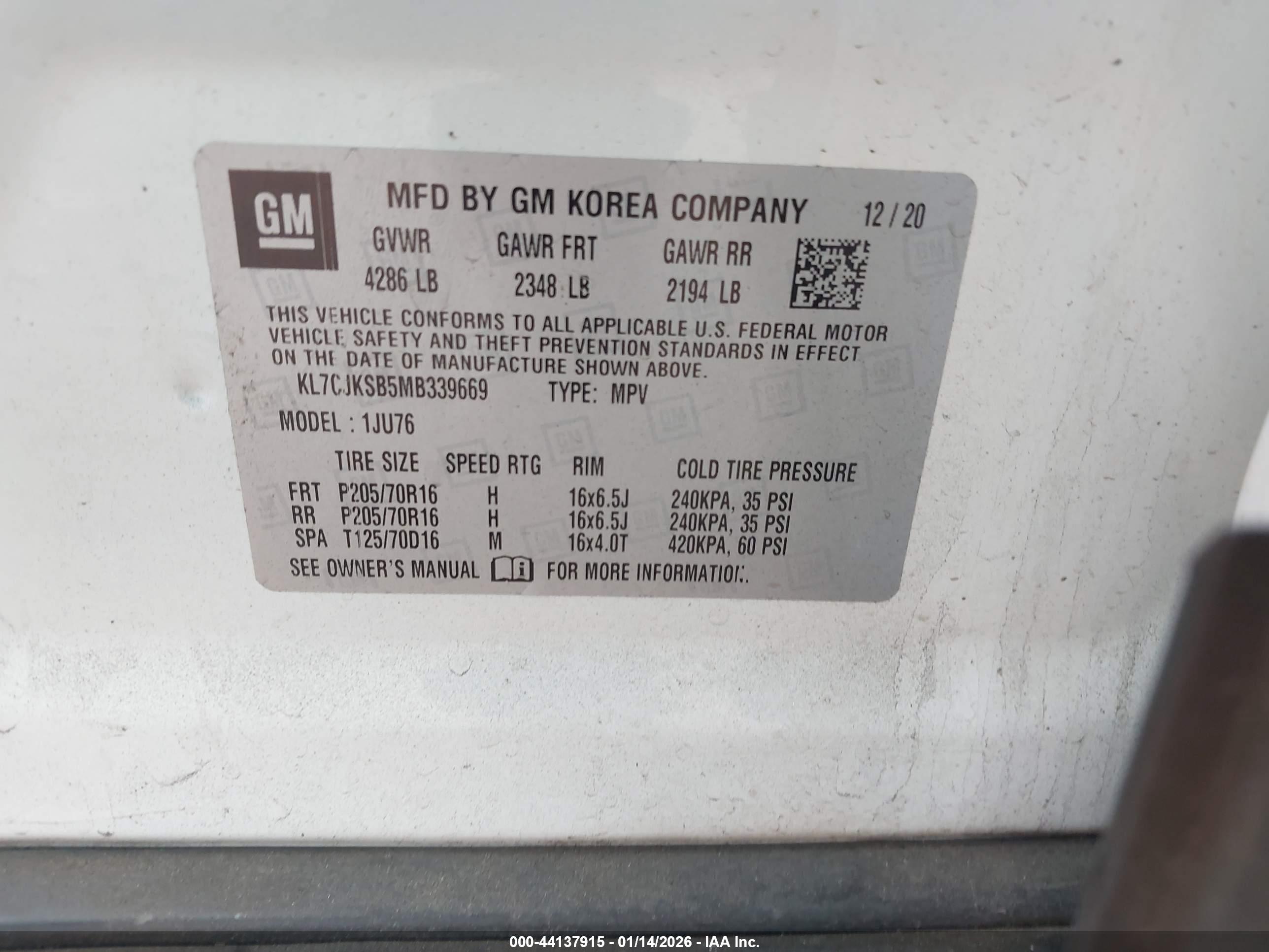 CHEVROLET TRAX image 9