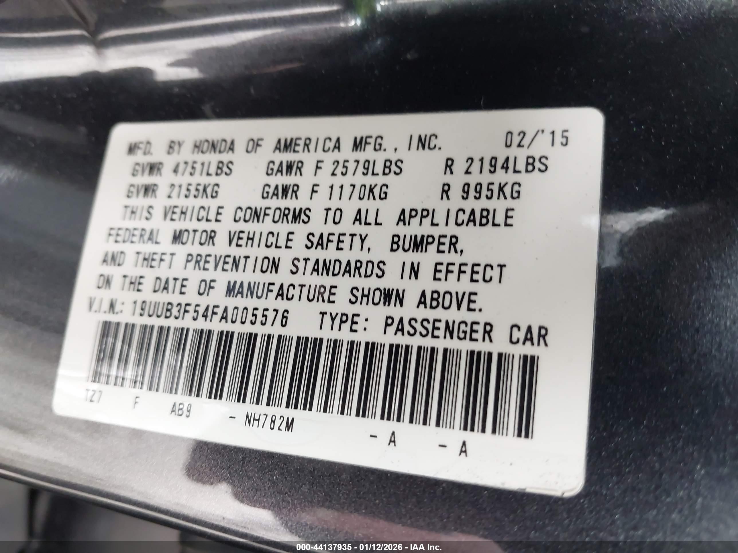 ACURA TLX image 9