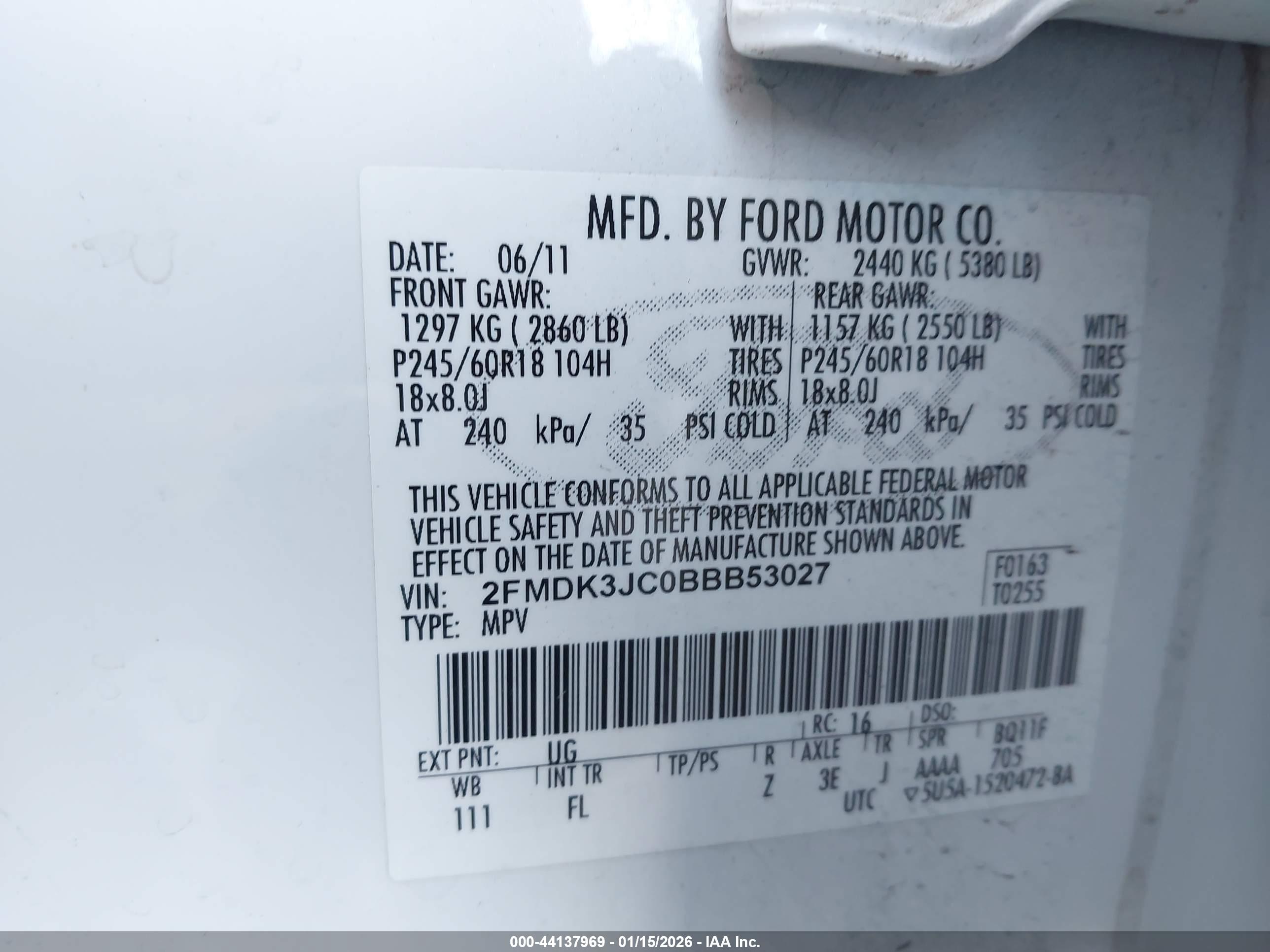 FORD EDGE image 9