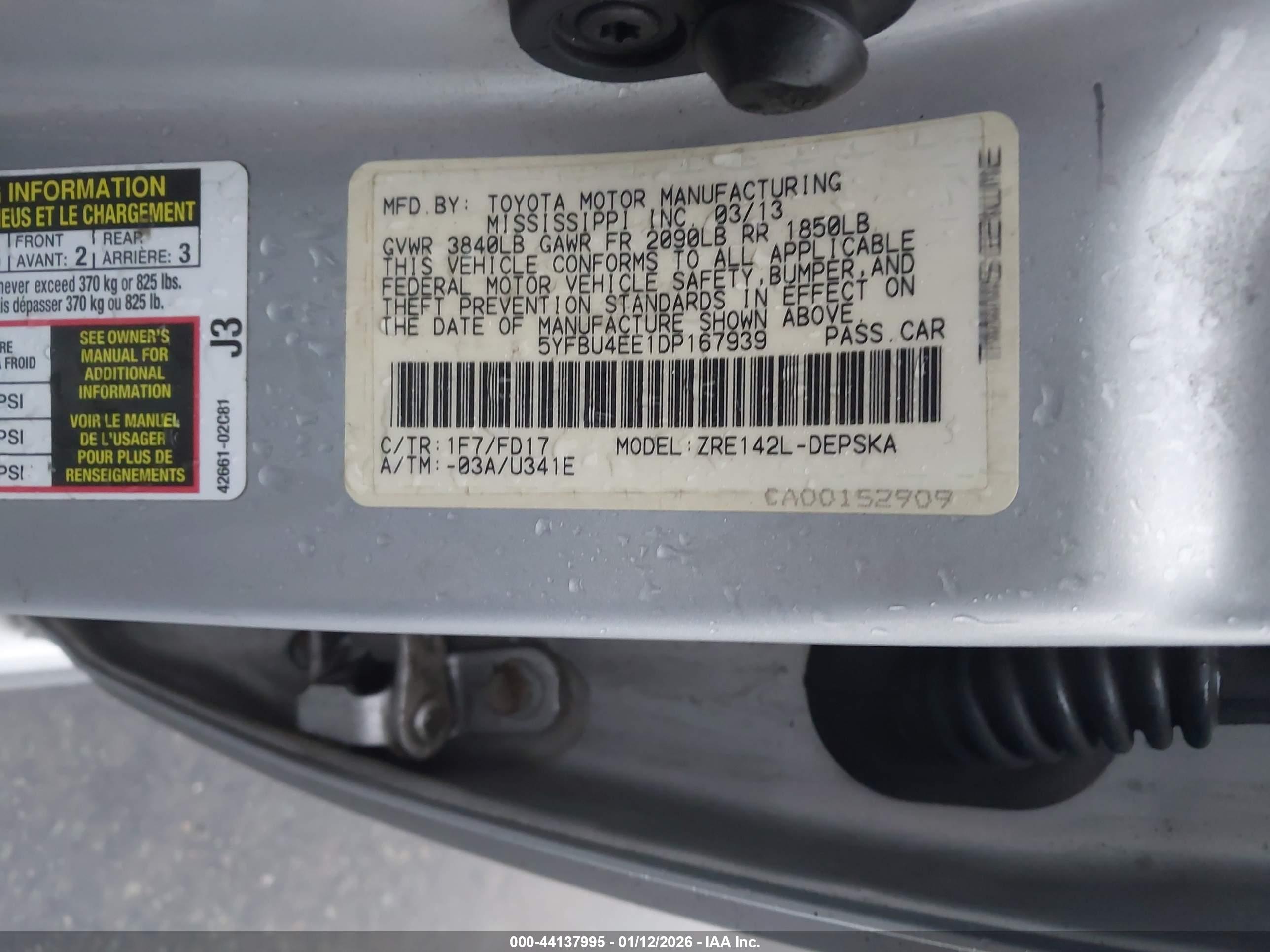 TOYOTA COROLLA image 9