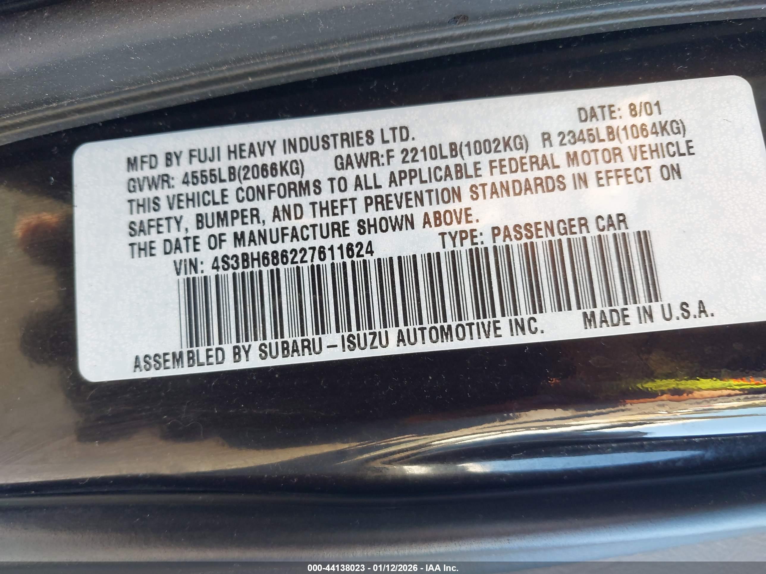 SUBARU OUTBACK image 9