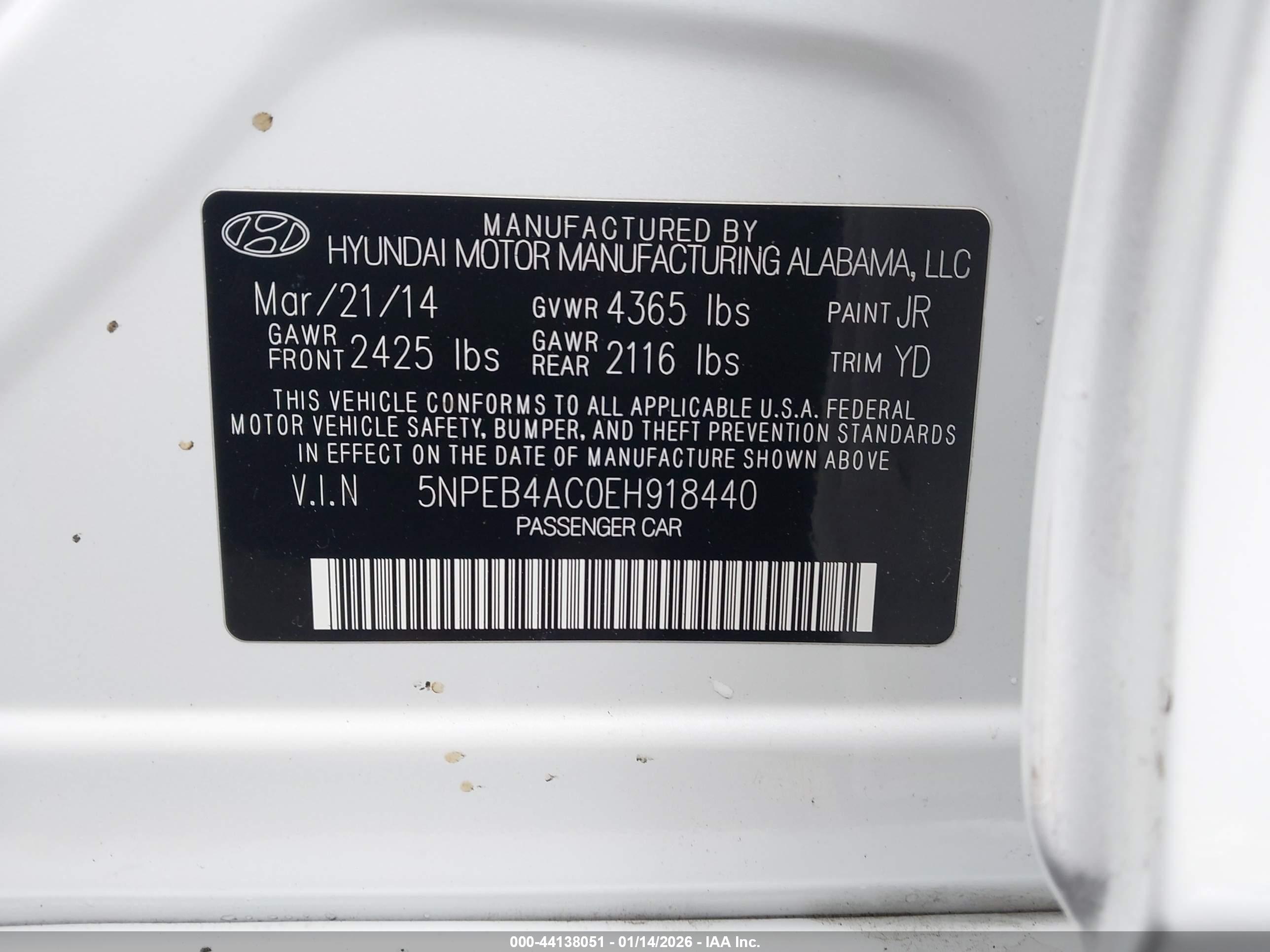 HYUNDAI SONATA image 9