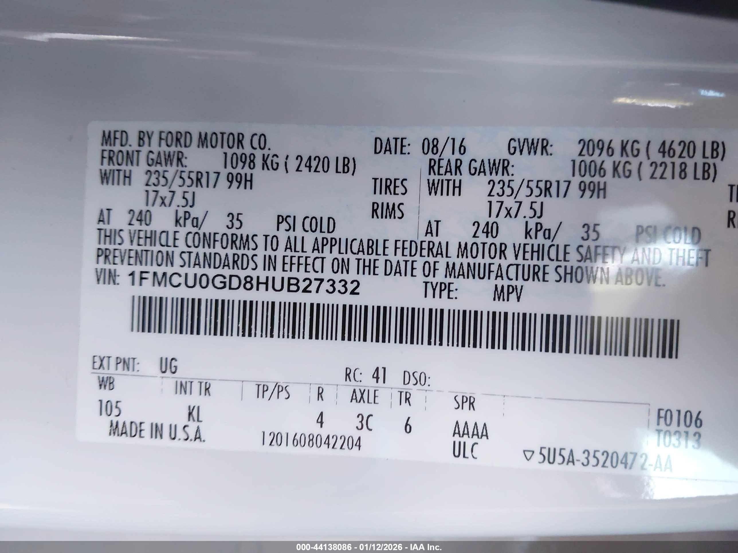 FORD ESCAPE image 9