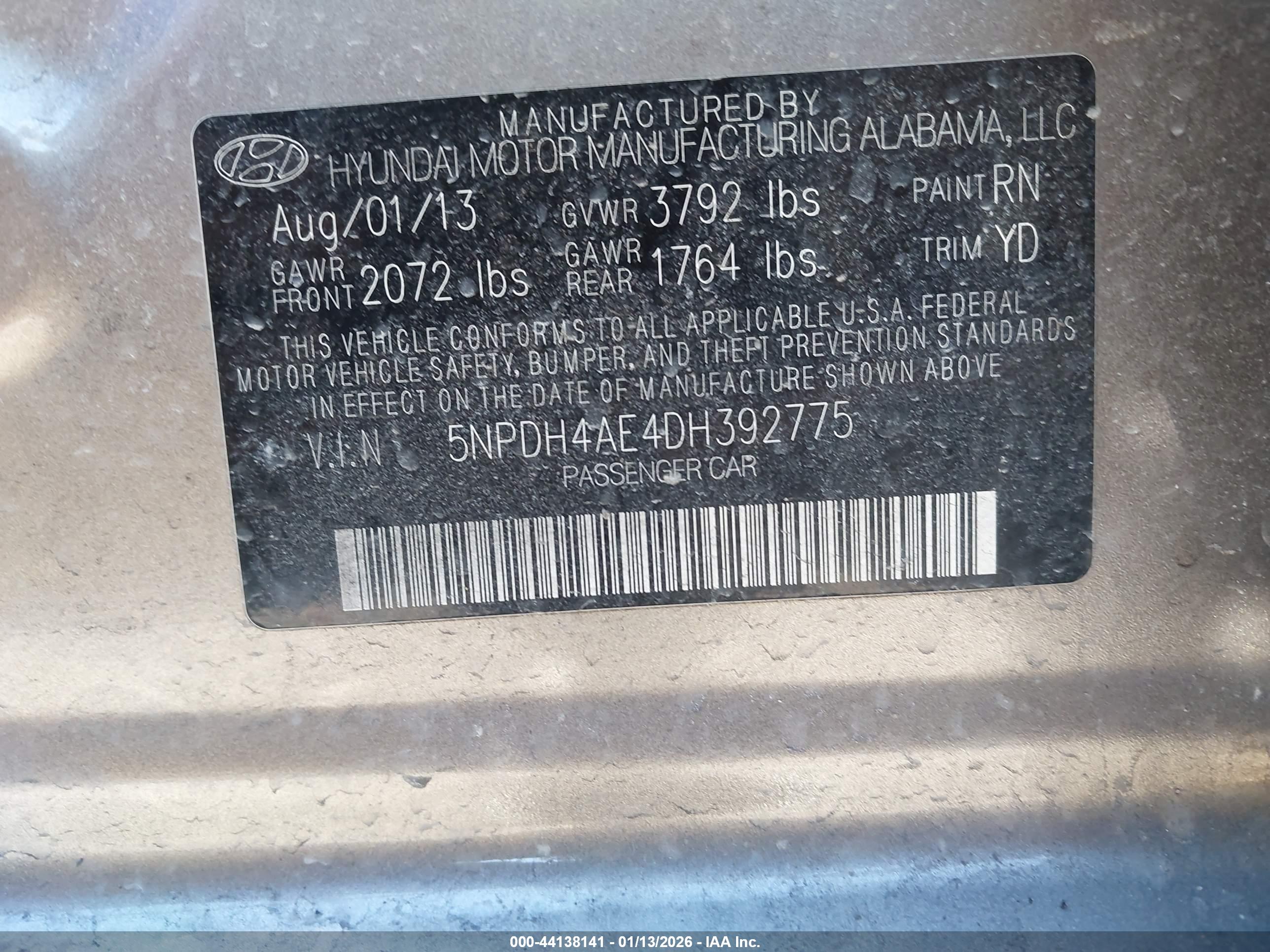 HYUNDAI ELANTRA image 9