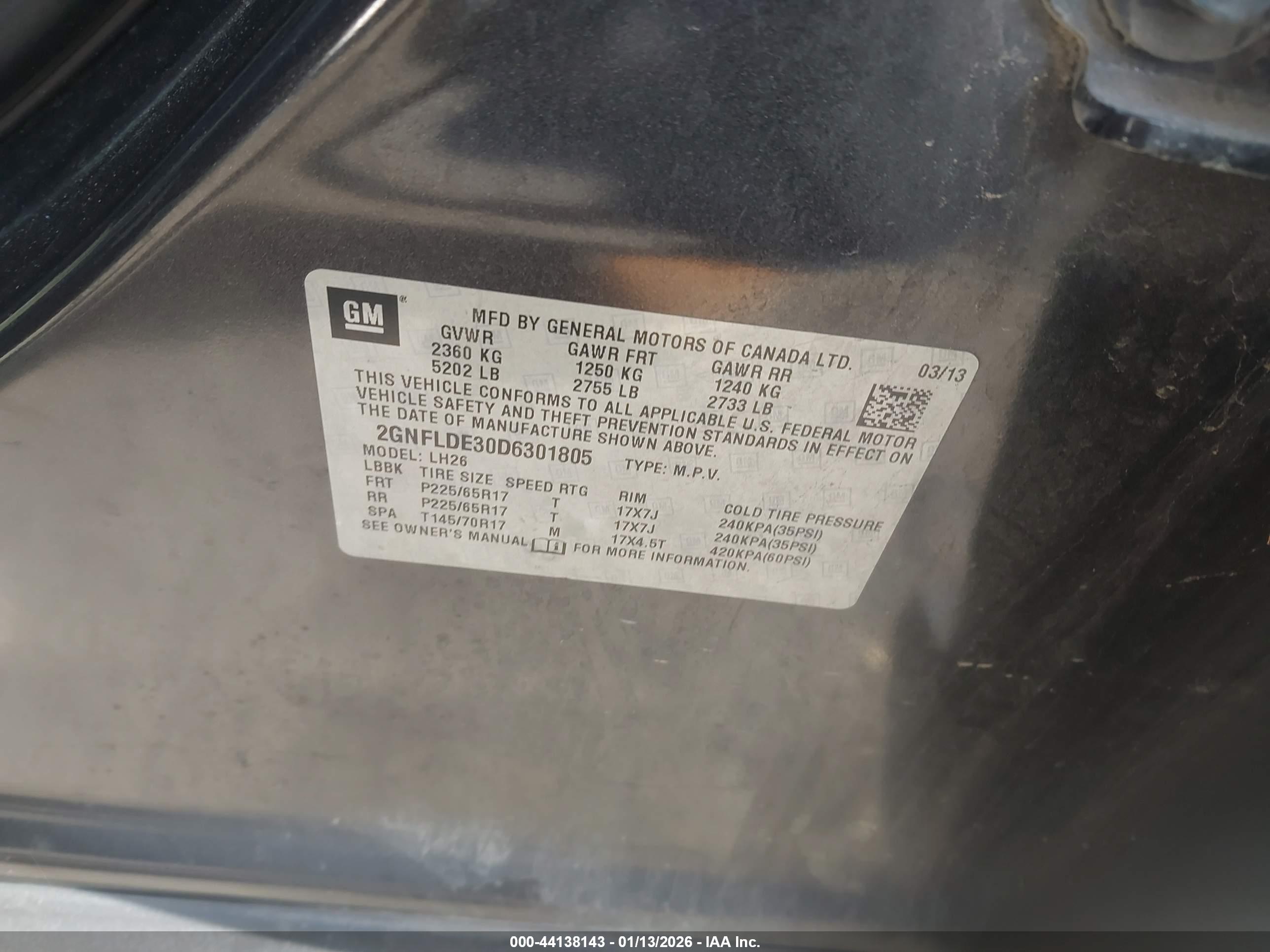 CHEVROLET EQUINOX image 9