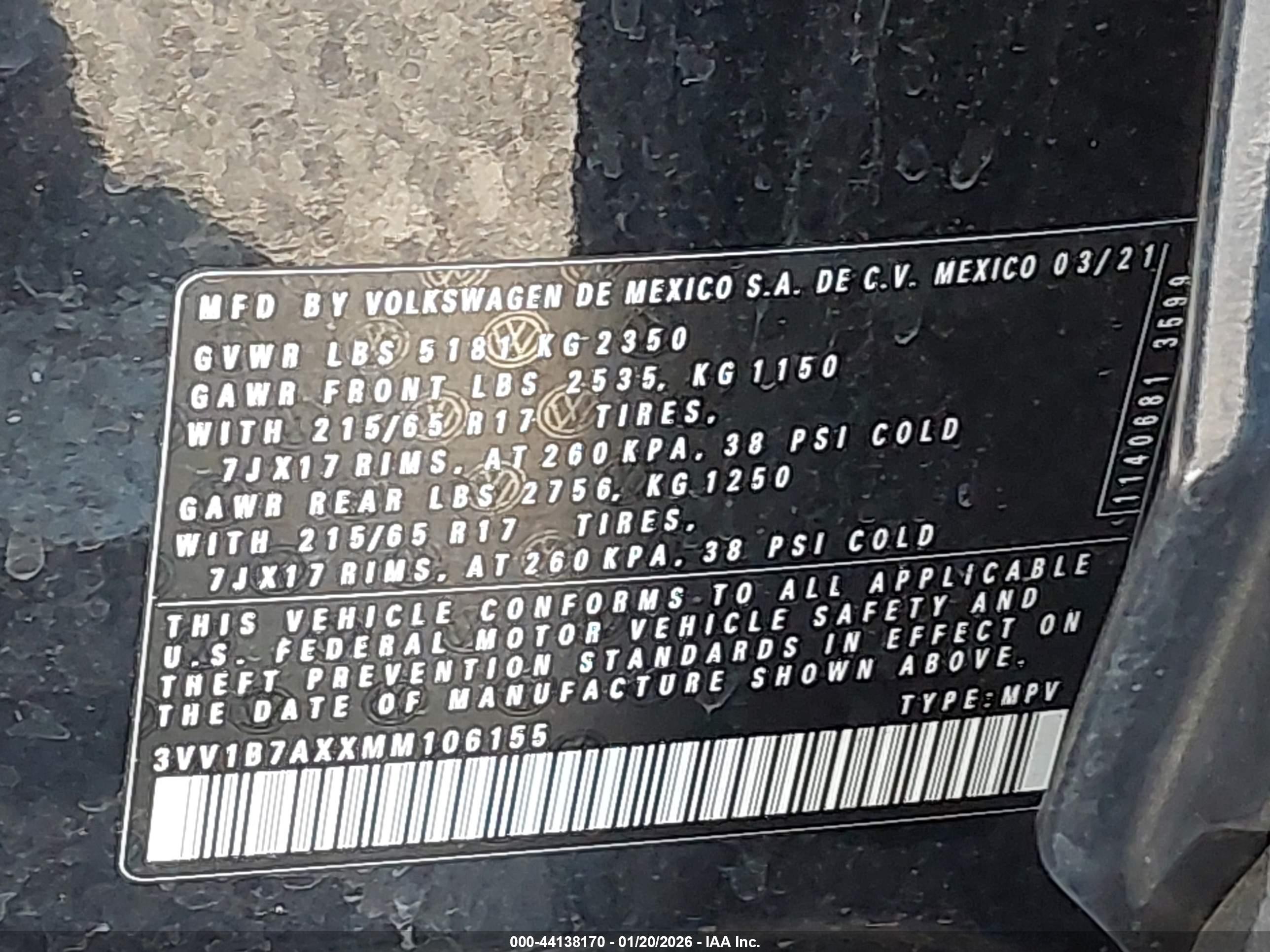 VOLKSWAGEN TIGUAN image 9