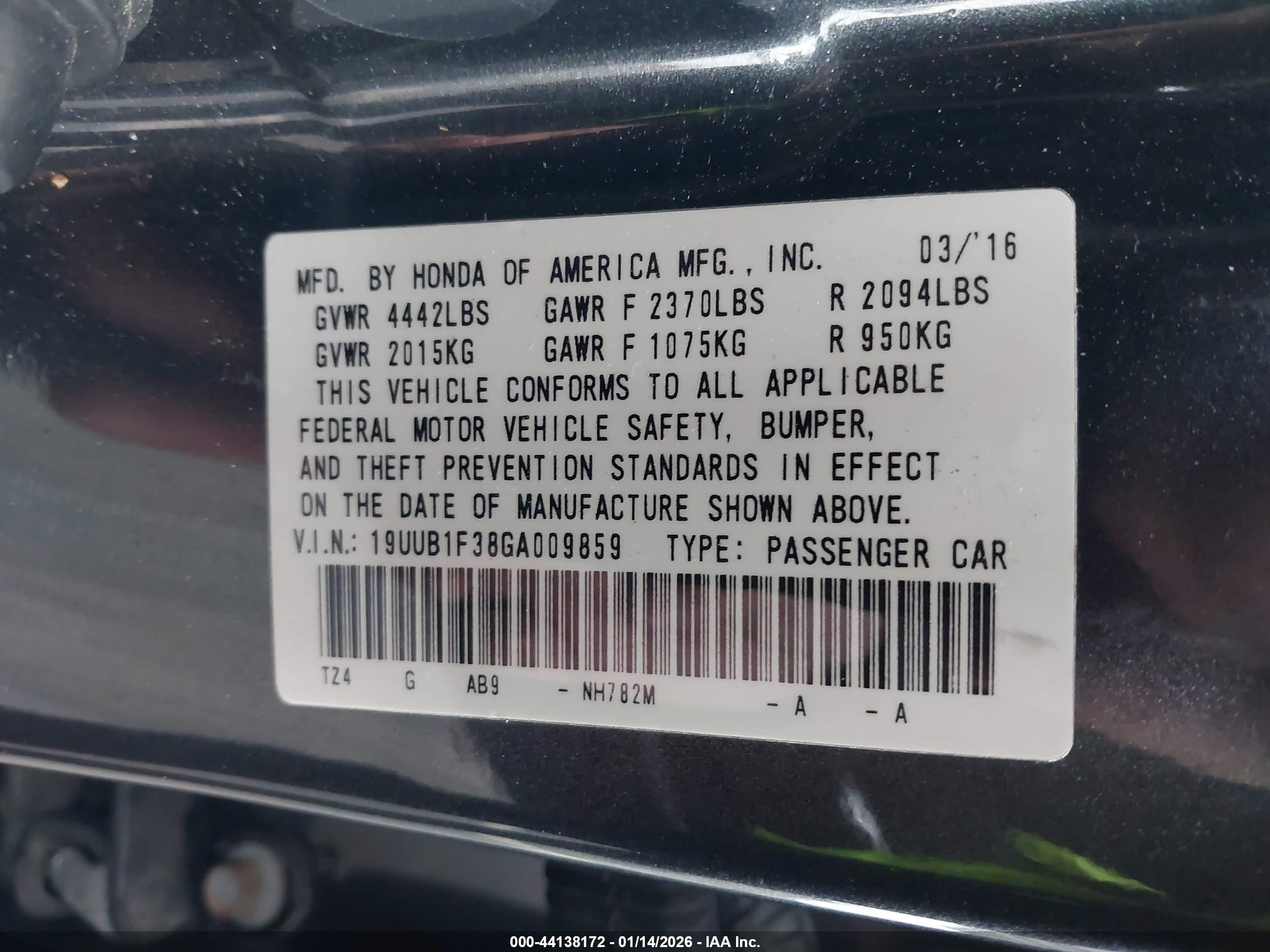 ACURA TLX image 9