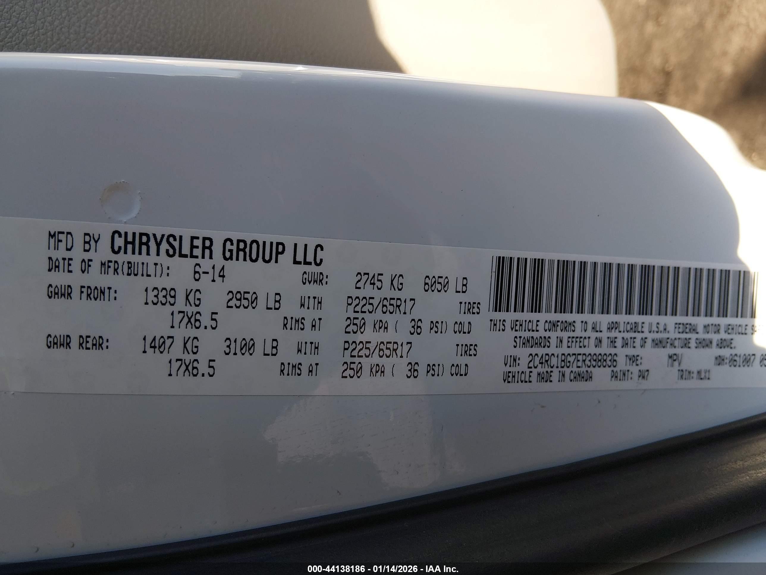 CHRYSLER TOWN image 9