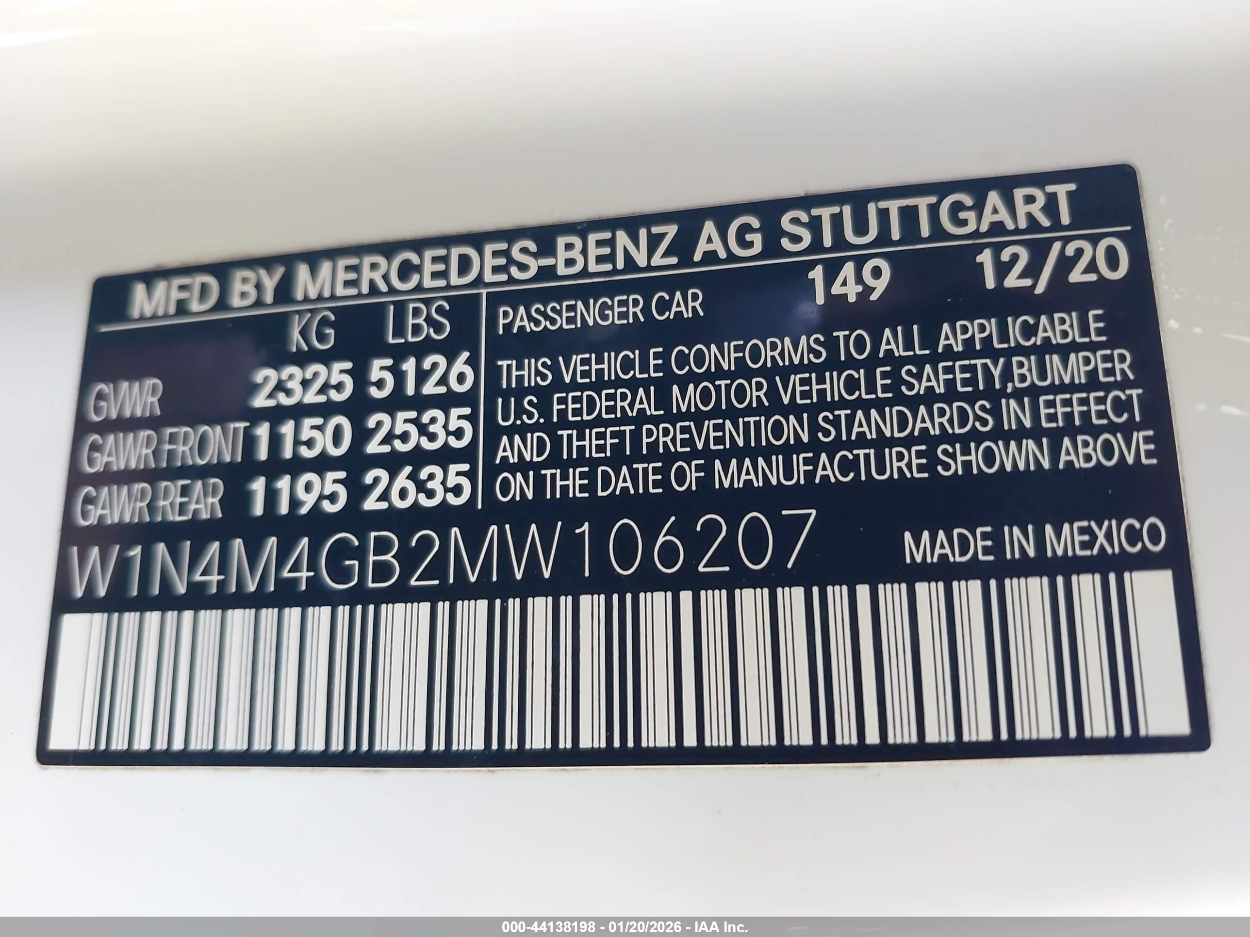 MERCEDES-BENZ GLB image 9