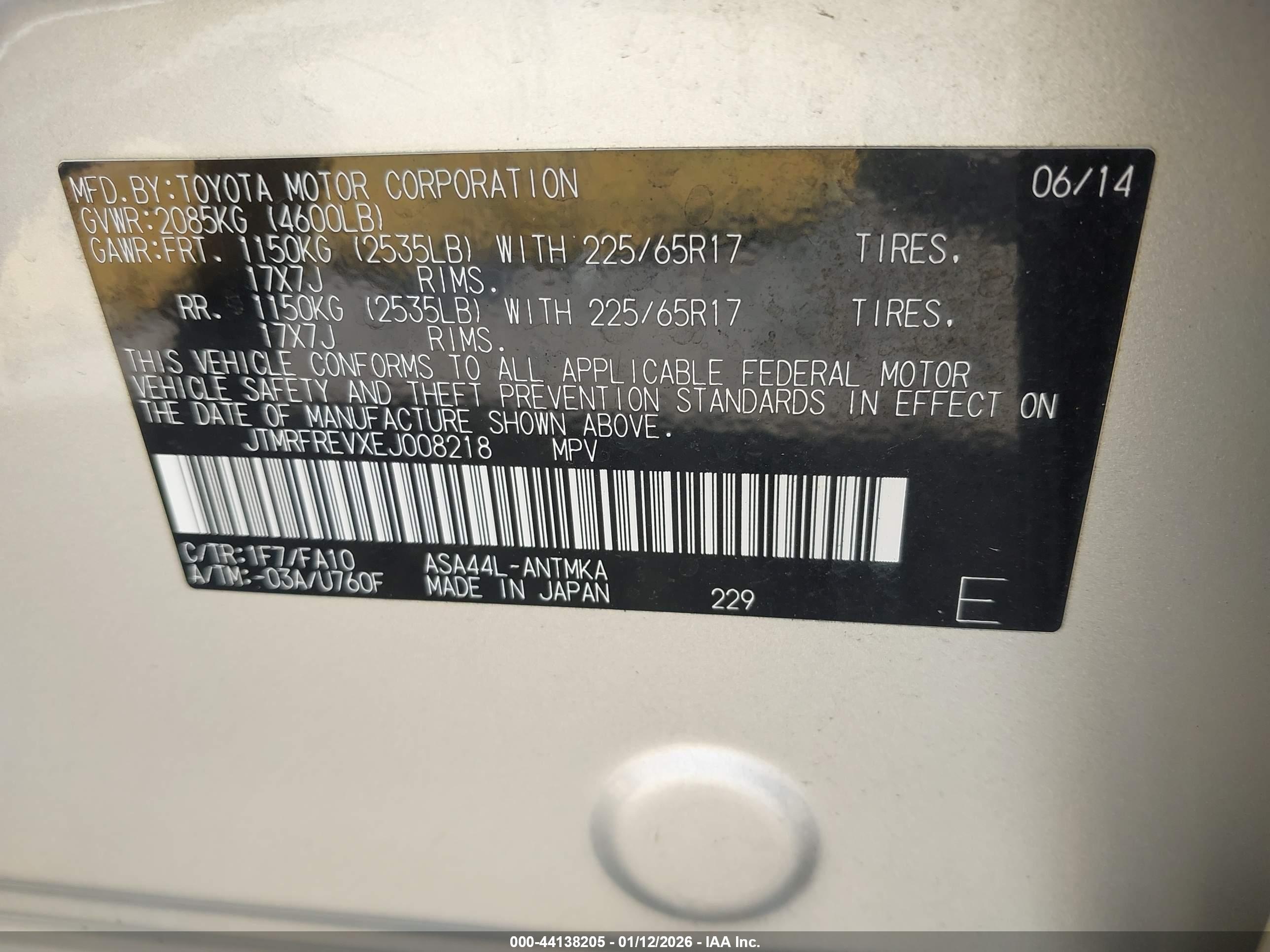 TOYOTA RAV4 image 9